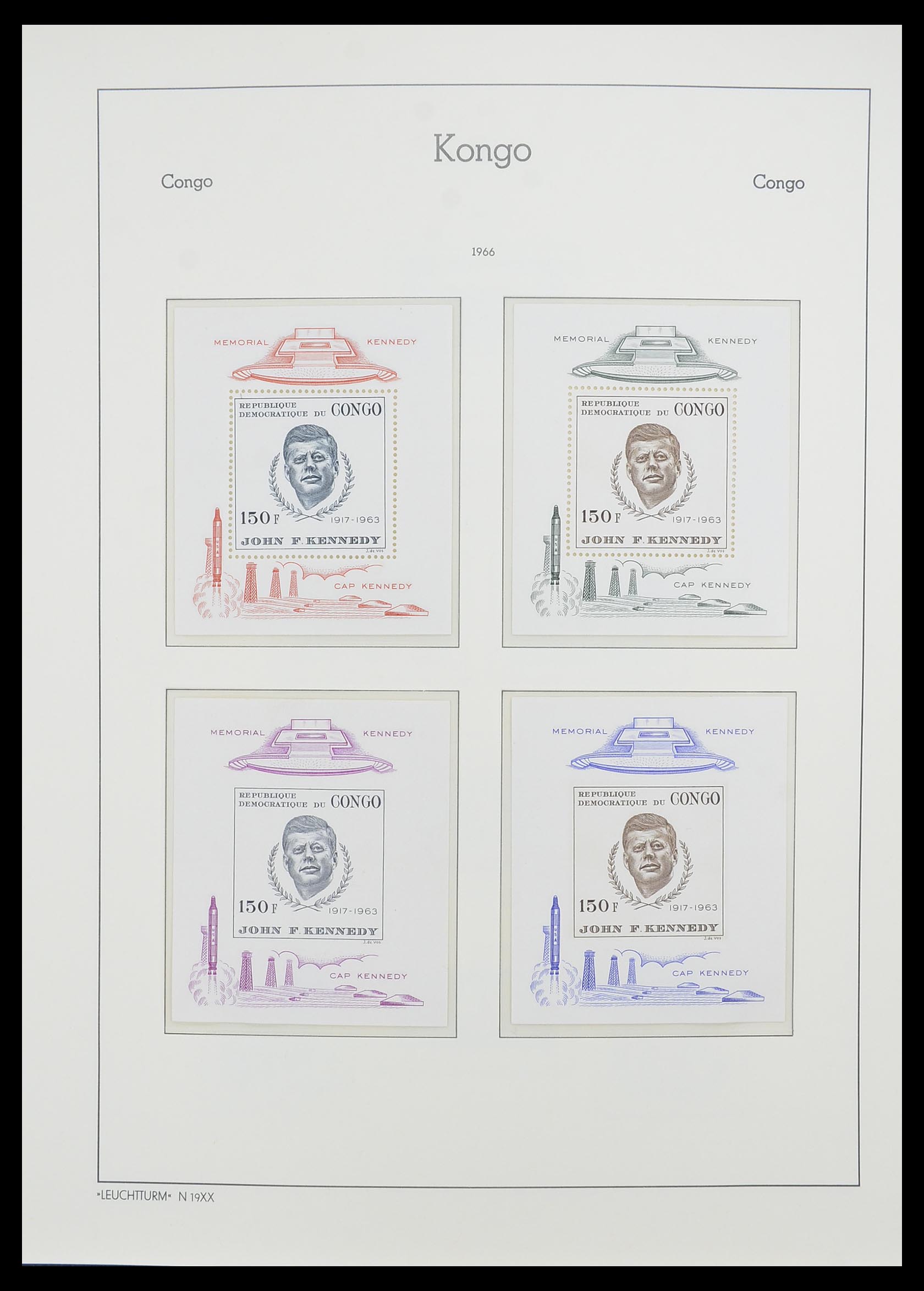33768 036 - Postzegelverzameling 33768 Congo/Zaïre 1960-2006.