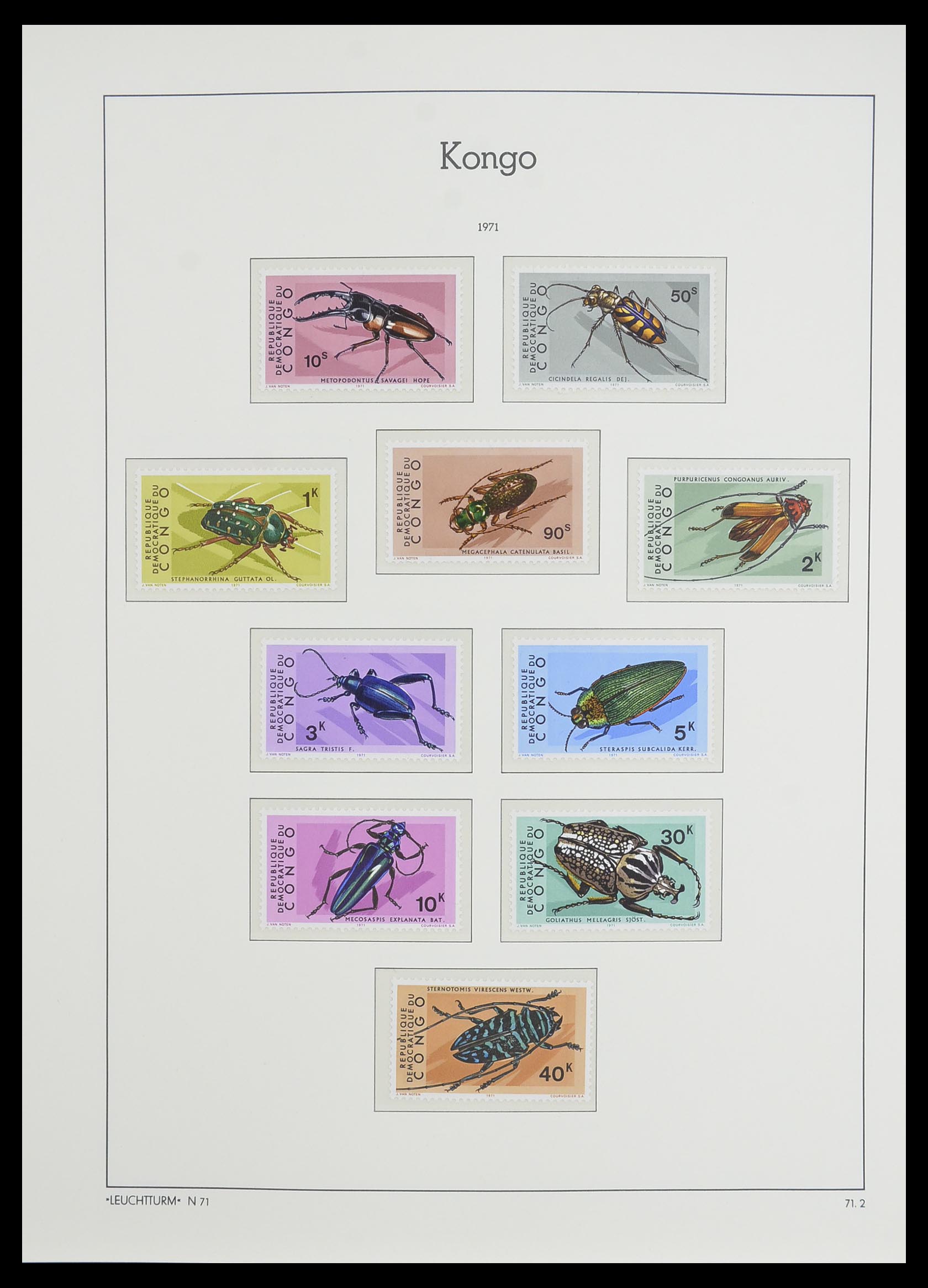 33768 048 - Postzegelverzameling 33768 Congo/Zaïre 1960-2006.