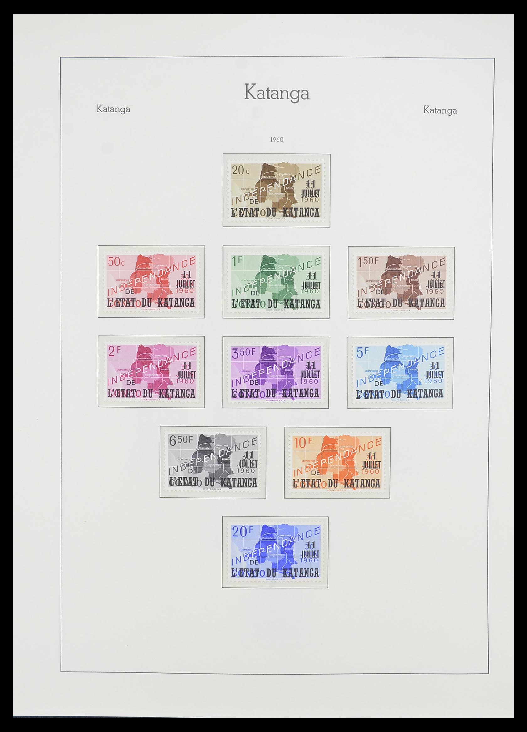 33768 053 - Postzegelverzameling 33768 Congo/Zaïre 1960-2006.