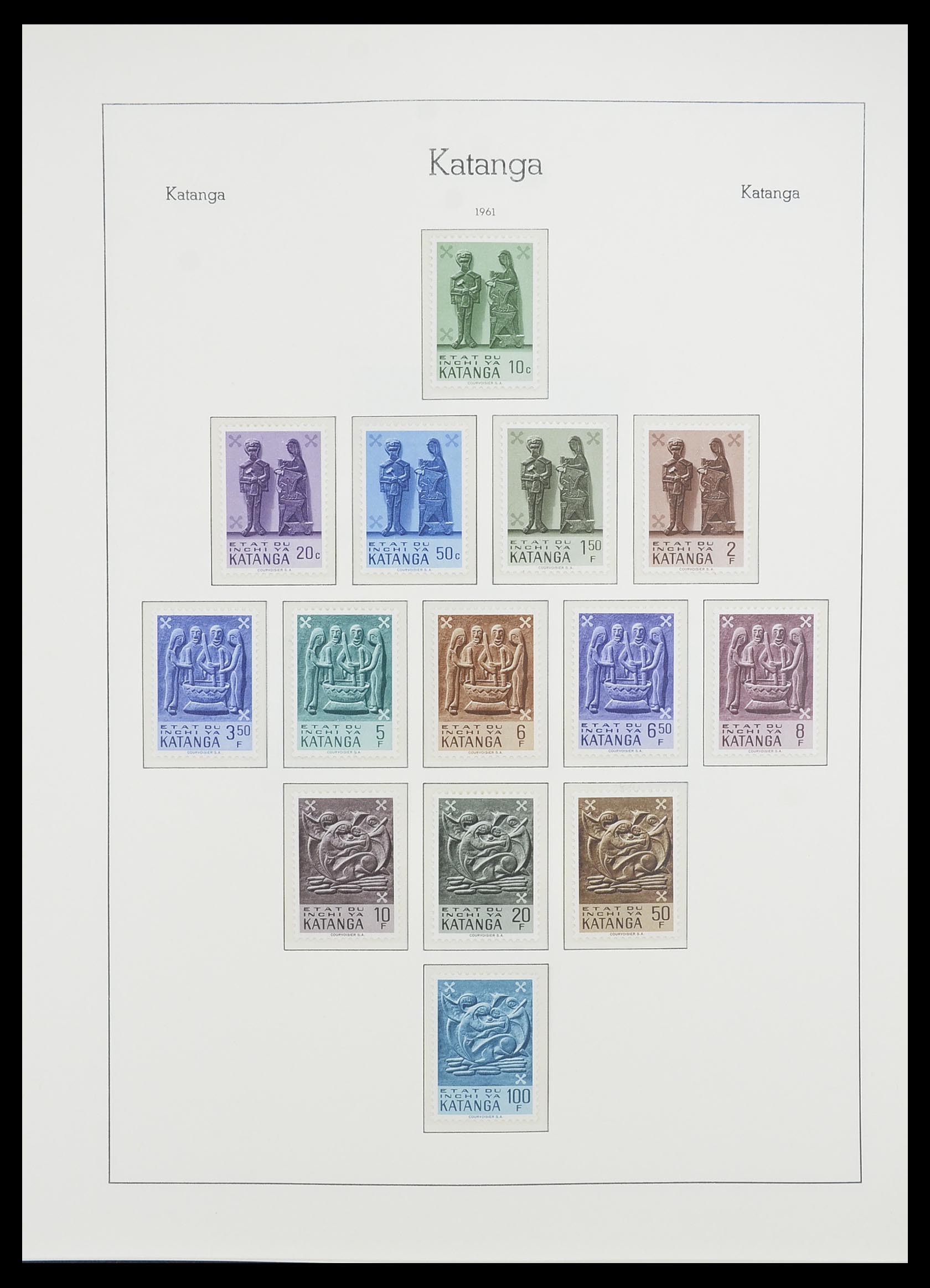 33768 057 - Postzegelverzameling 33768 Congo/Zaïre 1960-2006.