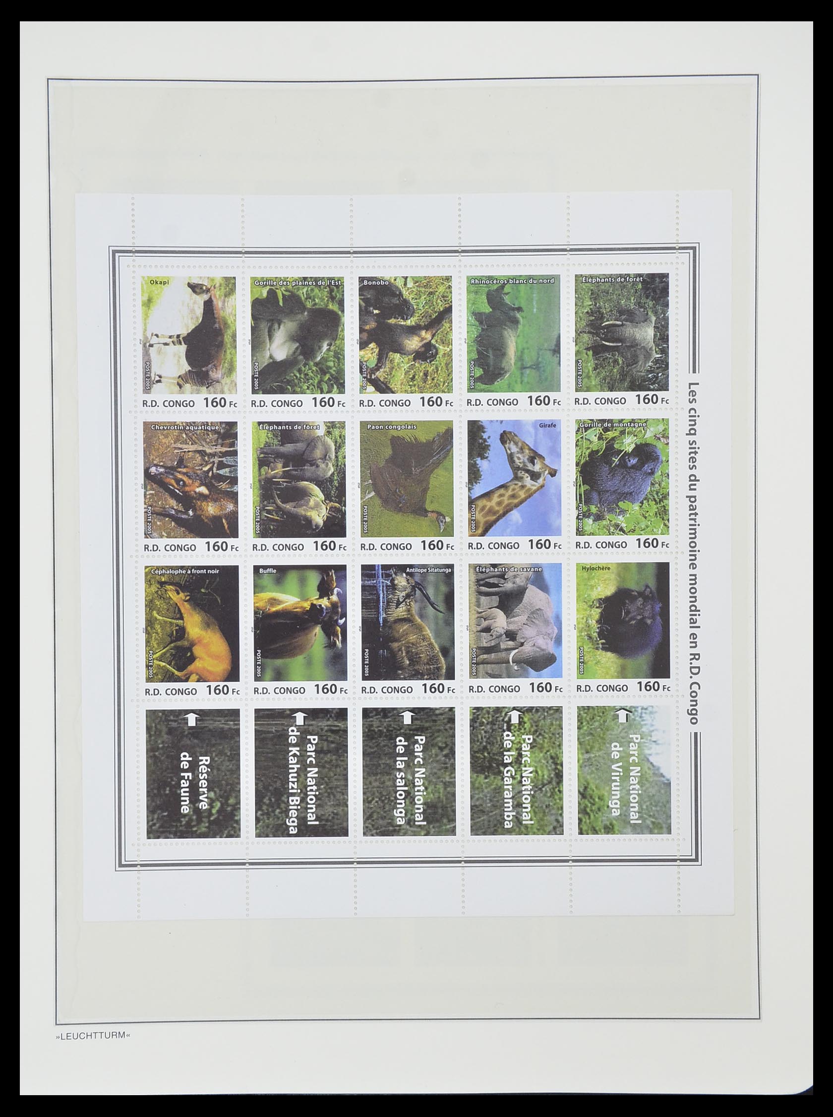 33768 285 - Postzegelverzameling 33768 Congo/Zaïre 1960-2006.