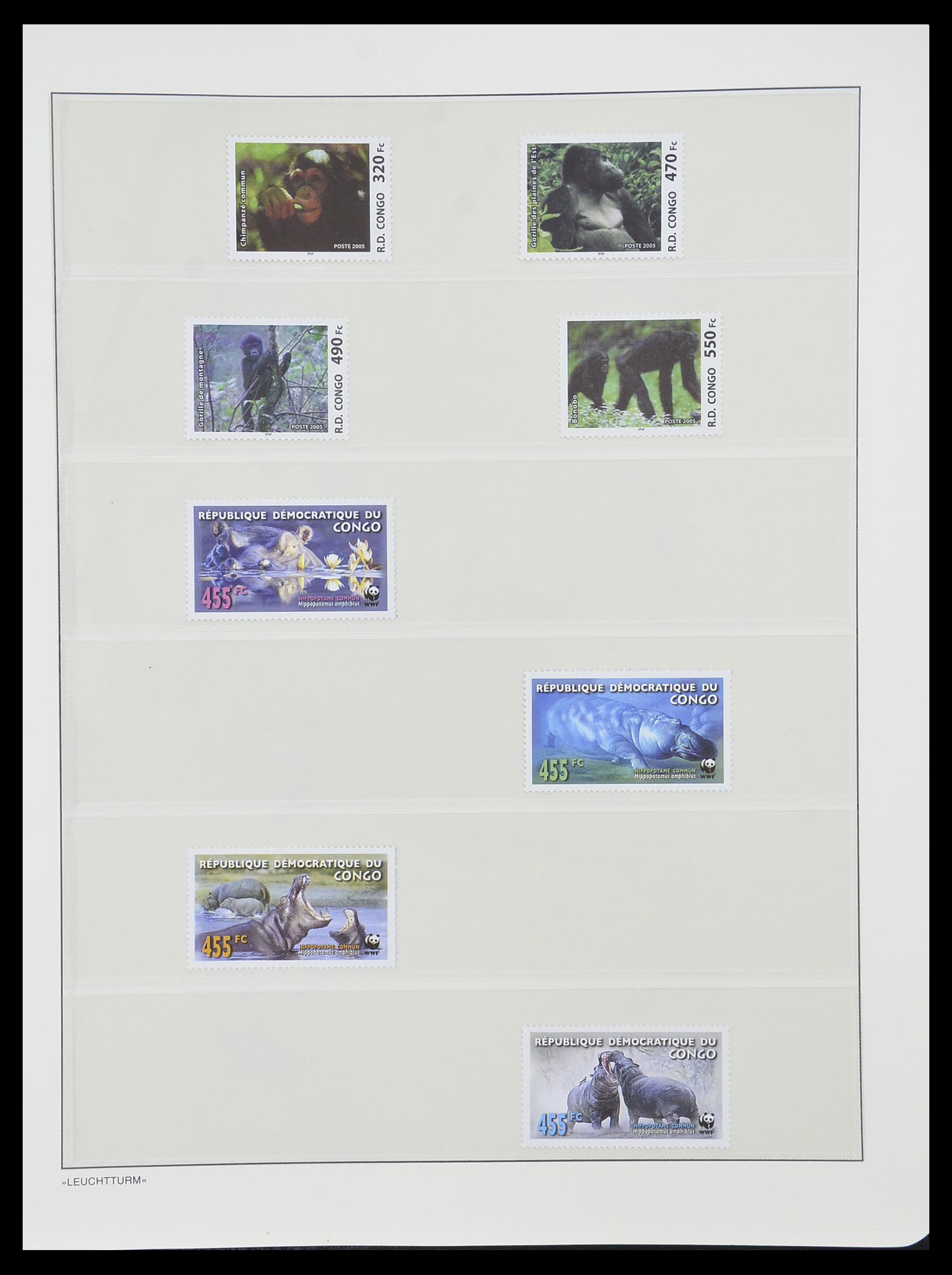 33768 289 - Postzegelverzameling 33768 Congo/Zaïre 1960-2006.