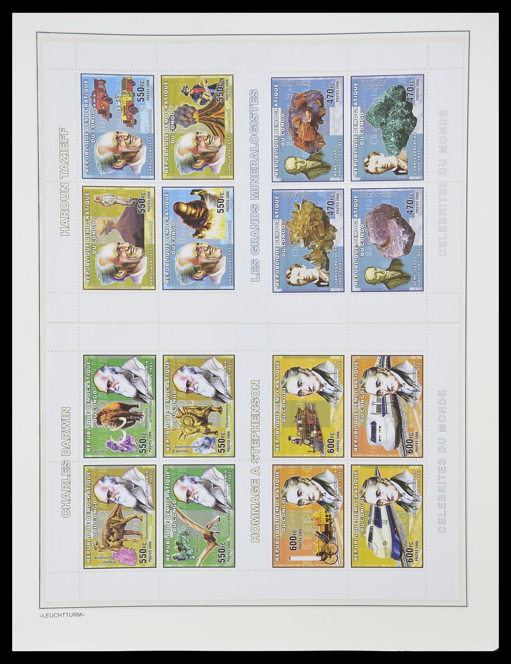 33768 294 - Stamp collection 33768 Congo/Zaïre 1960-2006.
