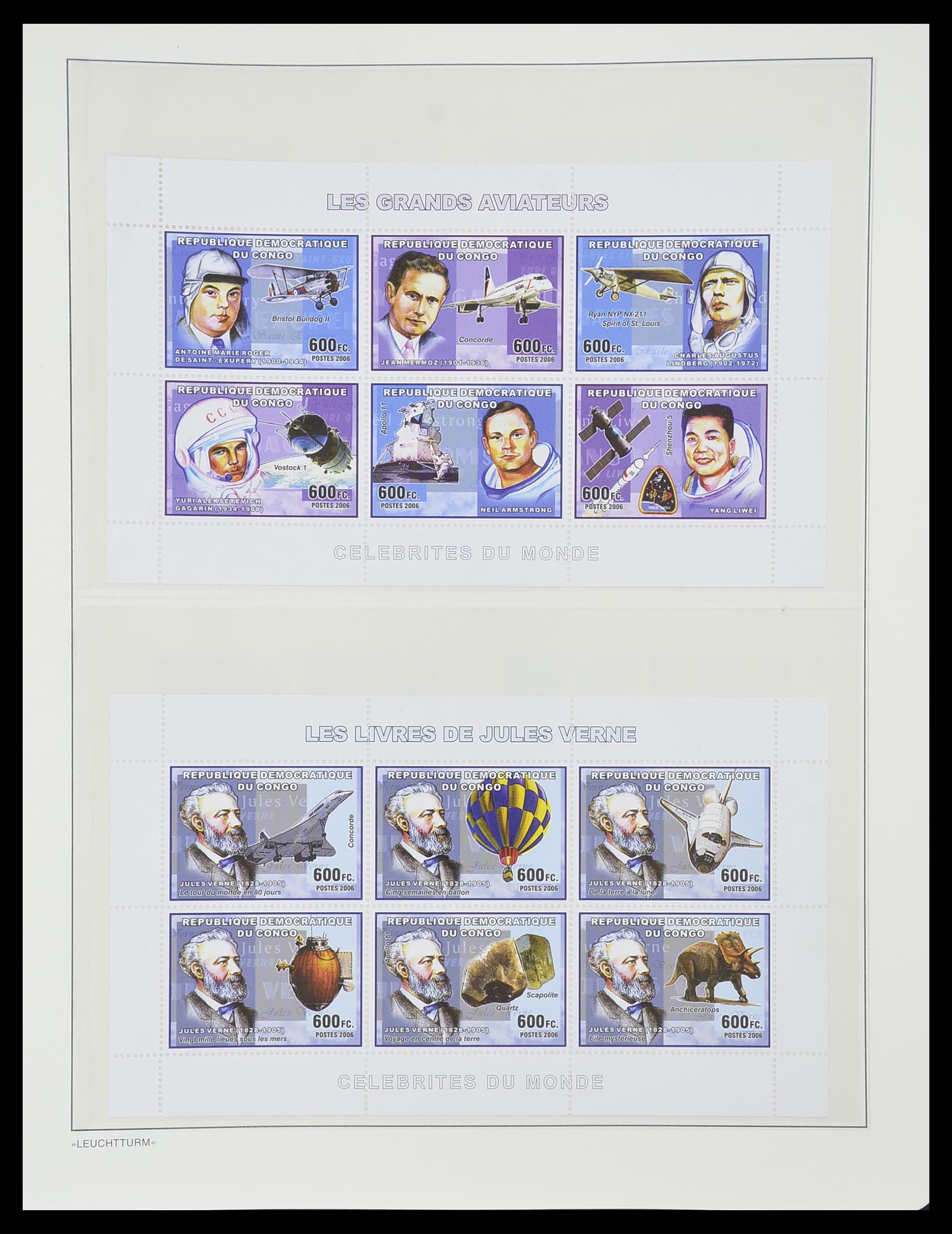 33768 295 - Postzegelverzameling 33768 Congo/Zaïre 1960-2006.