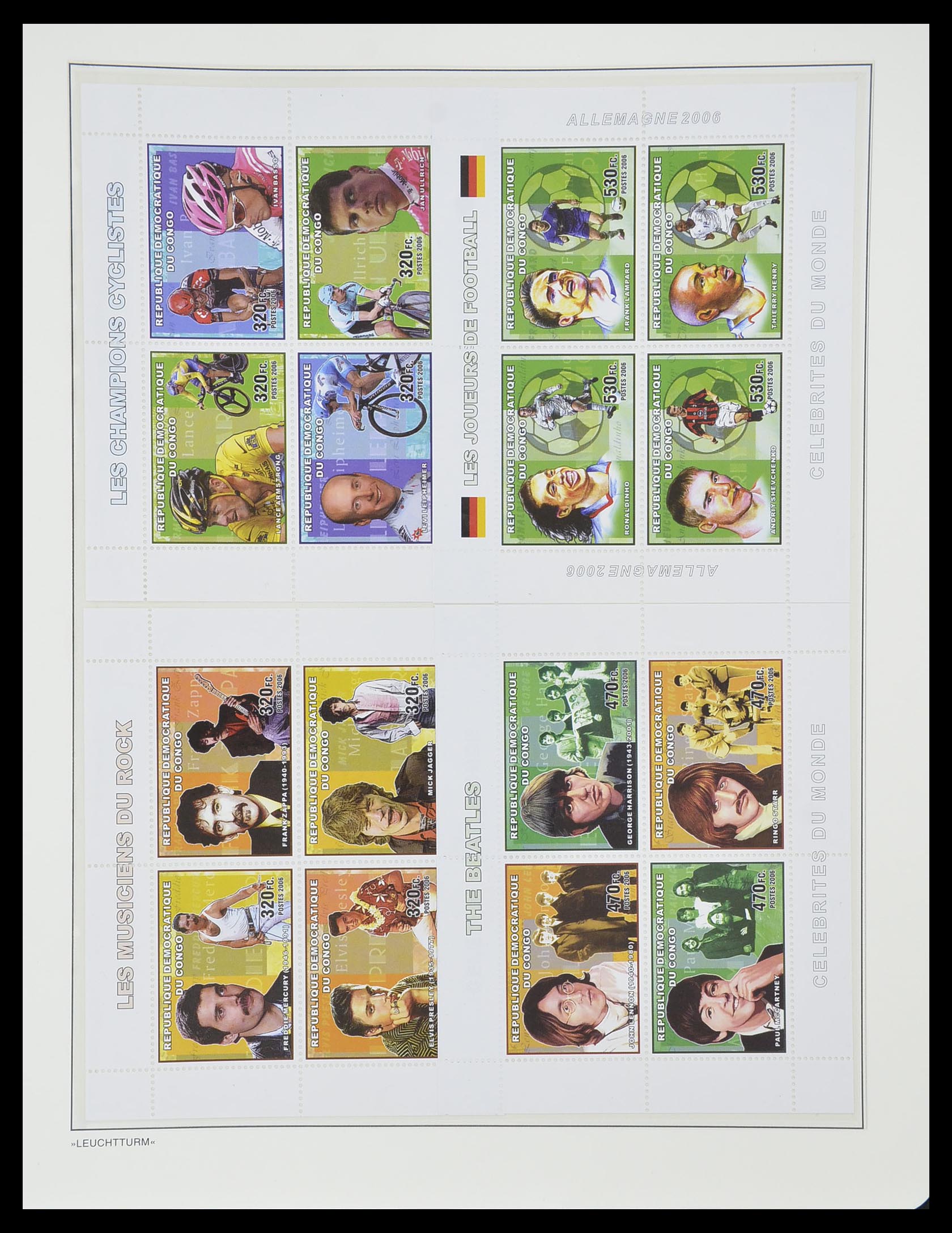 33768 299 - Stamp collection 33768 Congo/Zaïre 1960-2006.