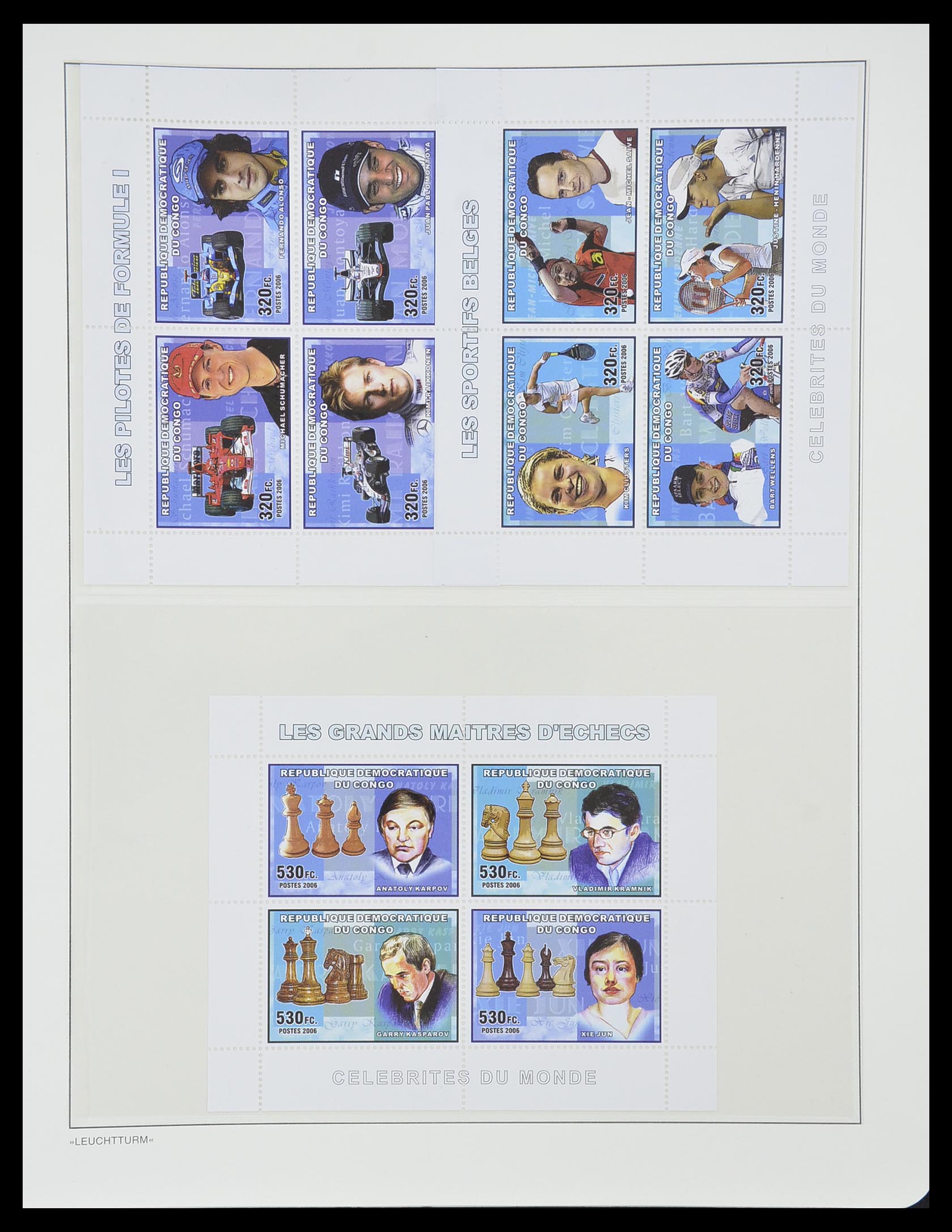 33768 300 - Postzegelverzameling 33768 Congo/Zaïre 1960-2006.
