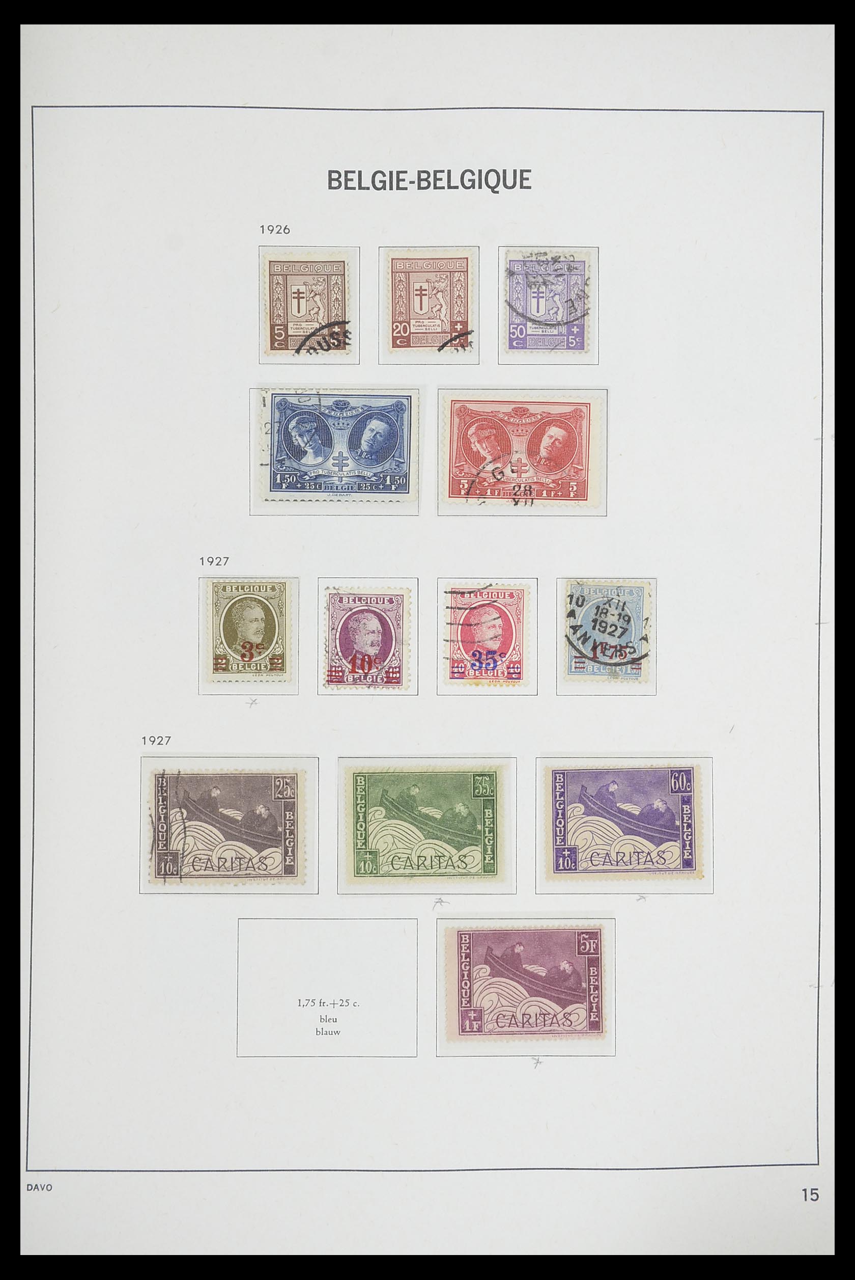 33769 014 - Stamp collection 33769 Belgium 1849-1988.
