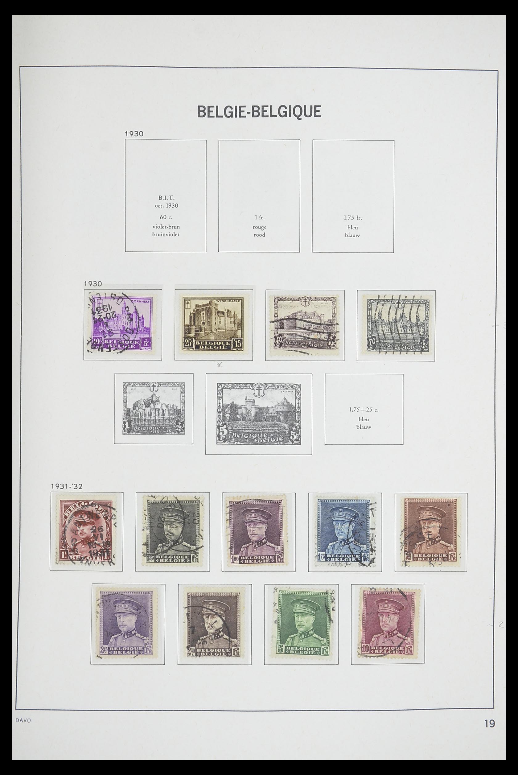 33769 018 - Stamp collection 33769 Belgium 1849-1988.
