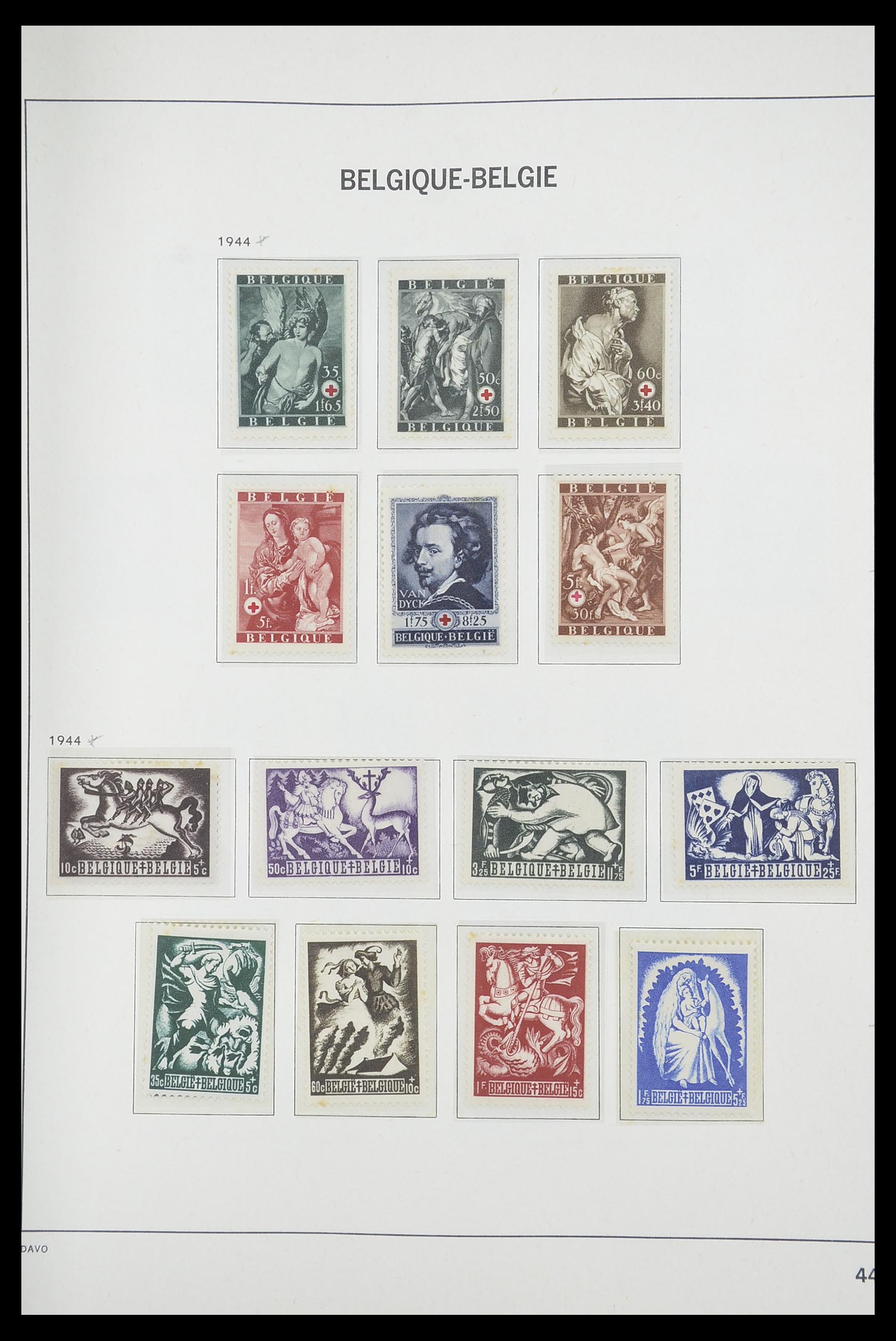 33769 042 - Postzegelverzameling 33769 België 1849-1988.