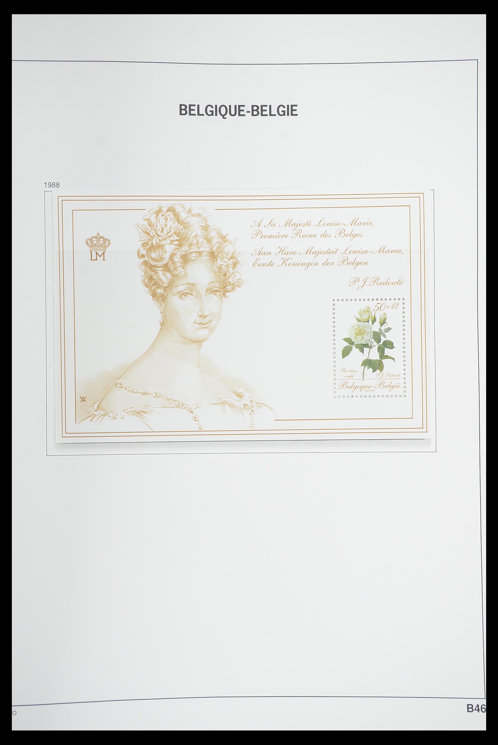 33769 231 - Postzegelverzameling 33769 België 1849-1988.