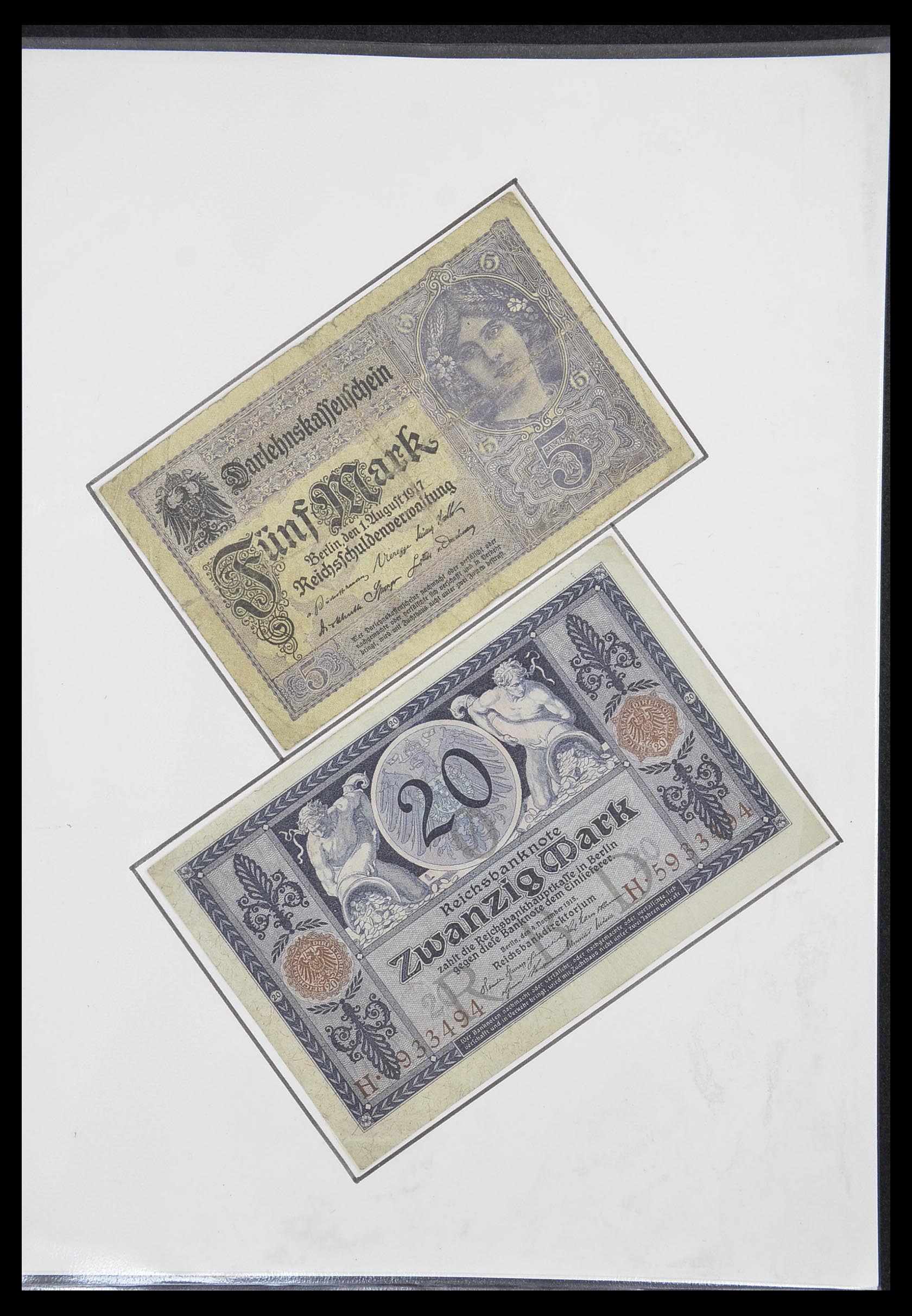 33770 0004 - Postzegelverzameling 33770 Duitsland brieven 1933-1949.