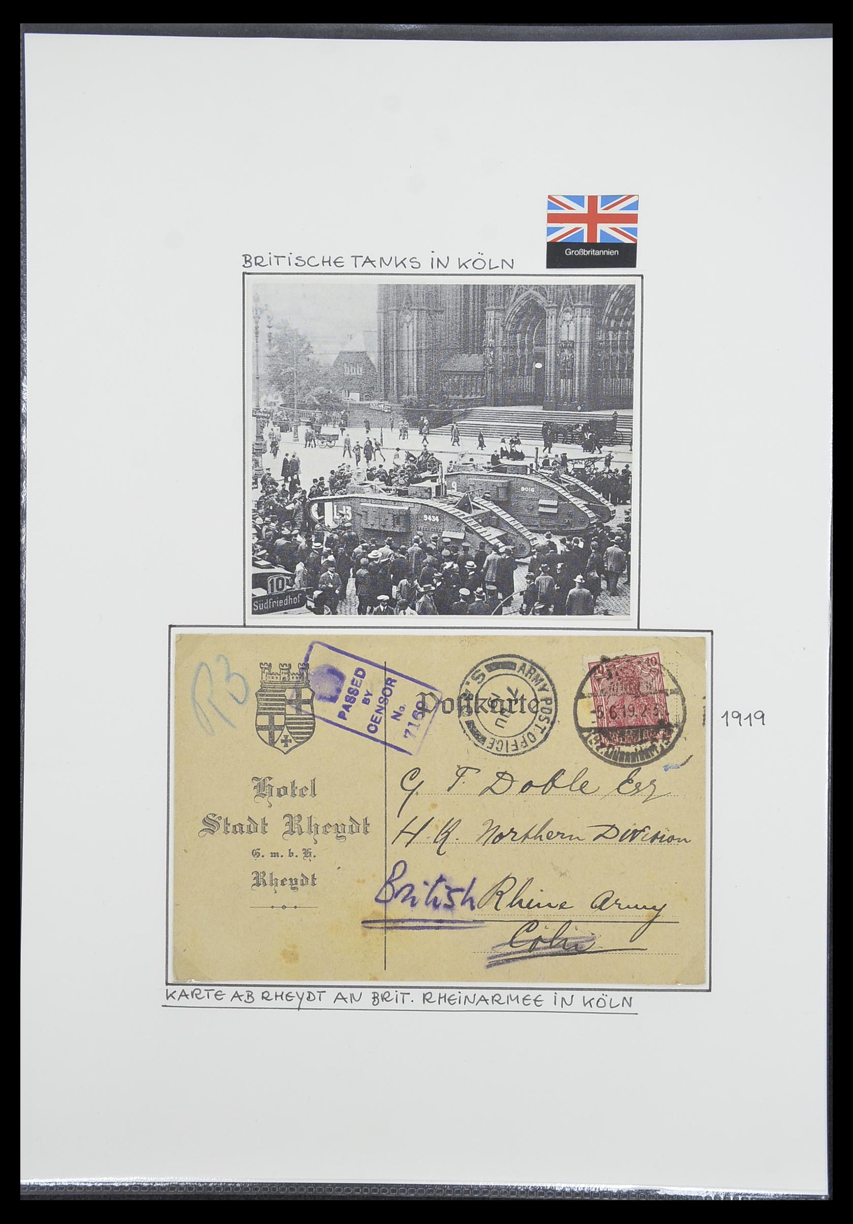 33770 0028 - Postzegelverzameling 33770 Duitsland brieven 1933-1949.