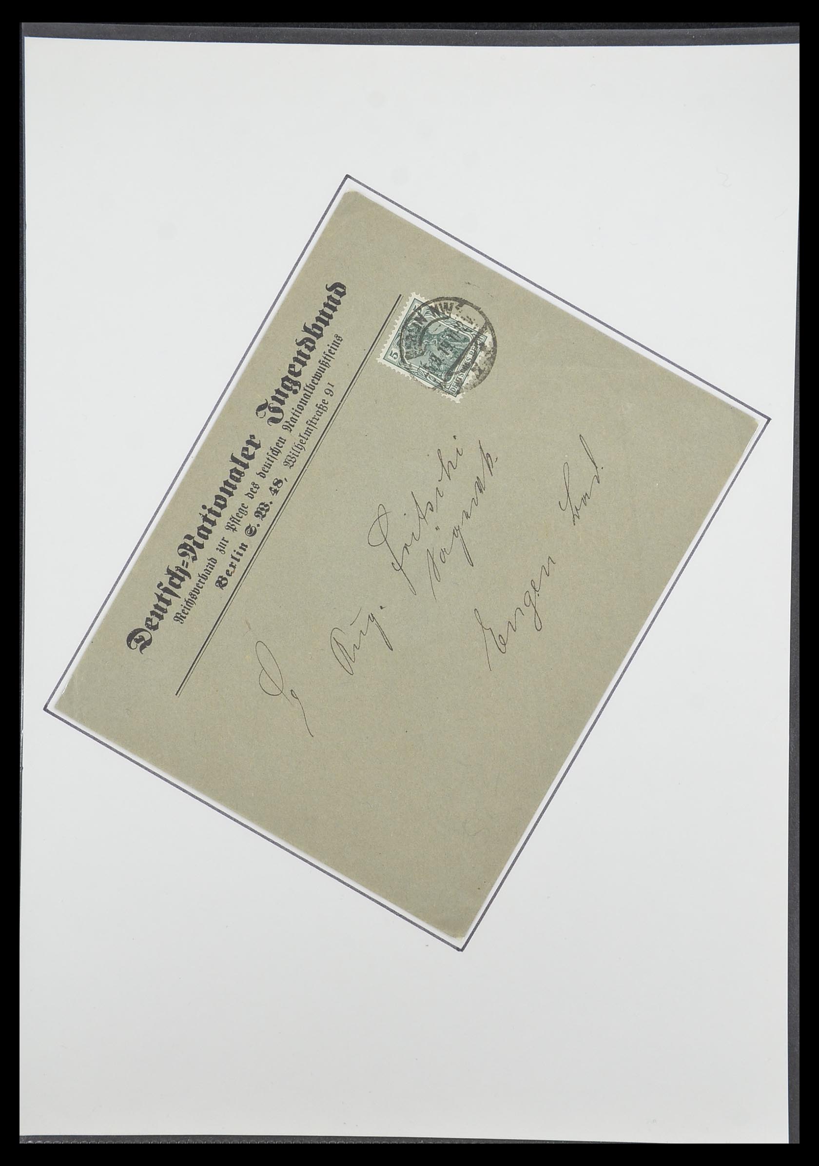 33770 0041 - Postzegelverzameling 33770 Duitsland brieven 1933-1949.