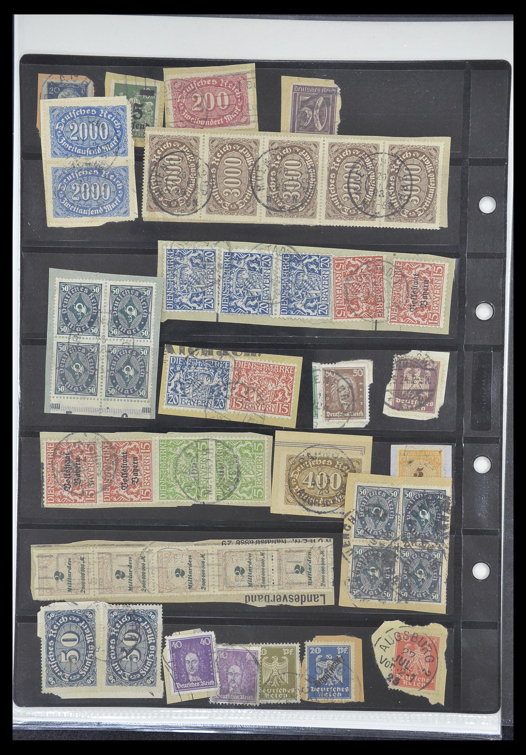 33770 0062 - Postzegelverzameling 33770 Duitsland brieven 1933-1949.