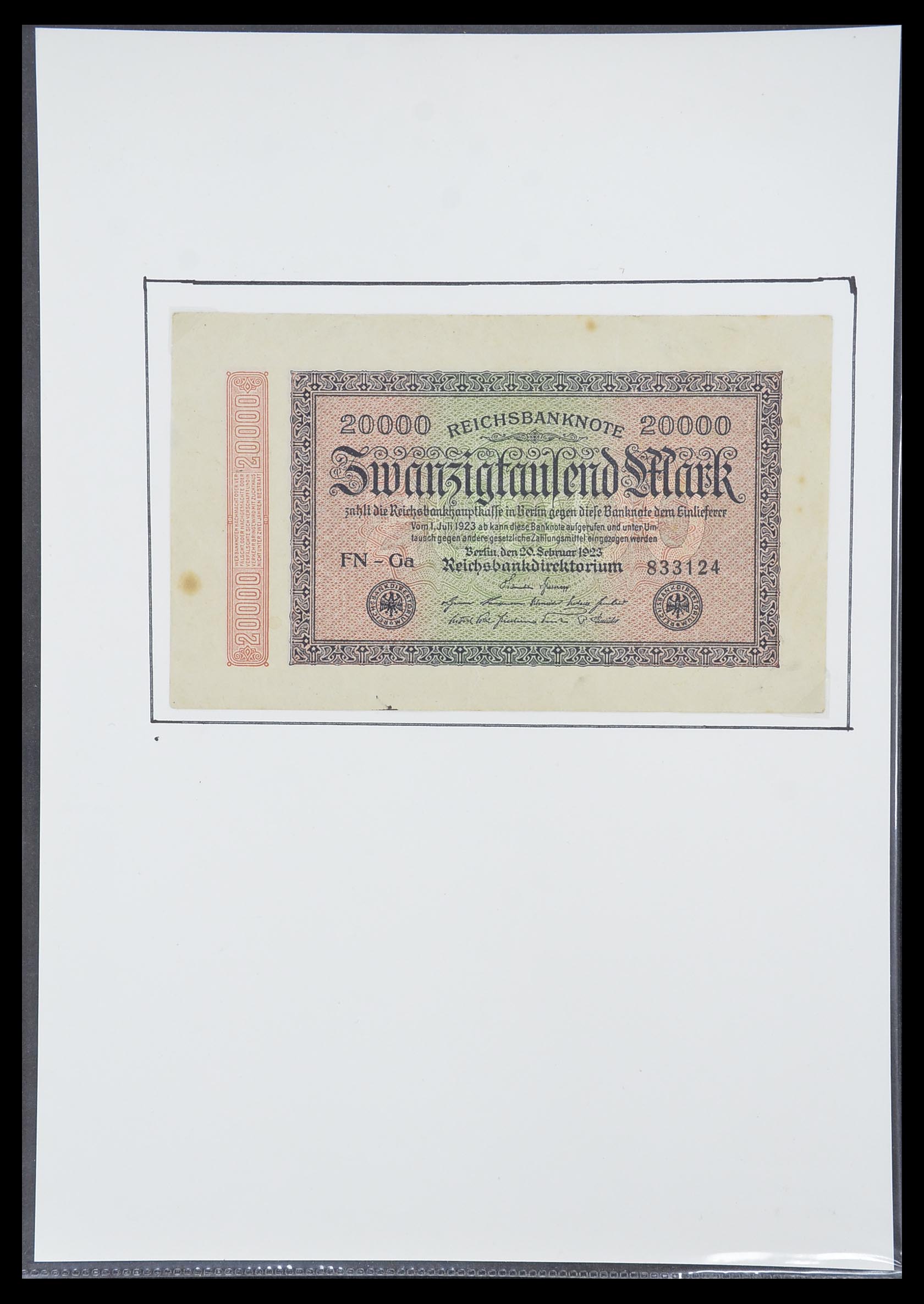 33770 0067 - Postzegelverzameling 33770 Duitsland brieven 1933-1949.