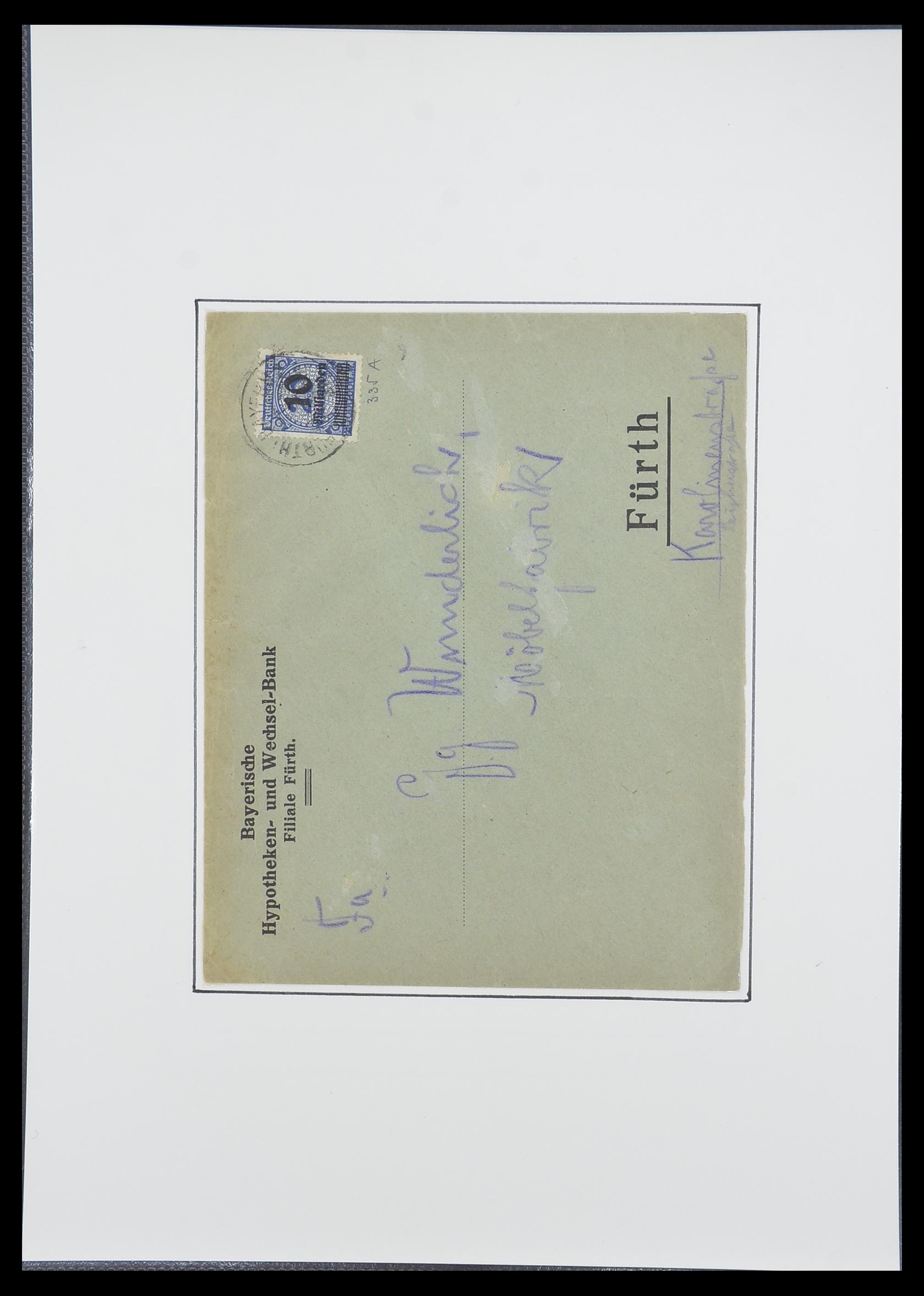 33770 0073 - Postzegelverzameling 33770 Duitsland brieven 1933-1949.