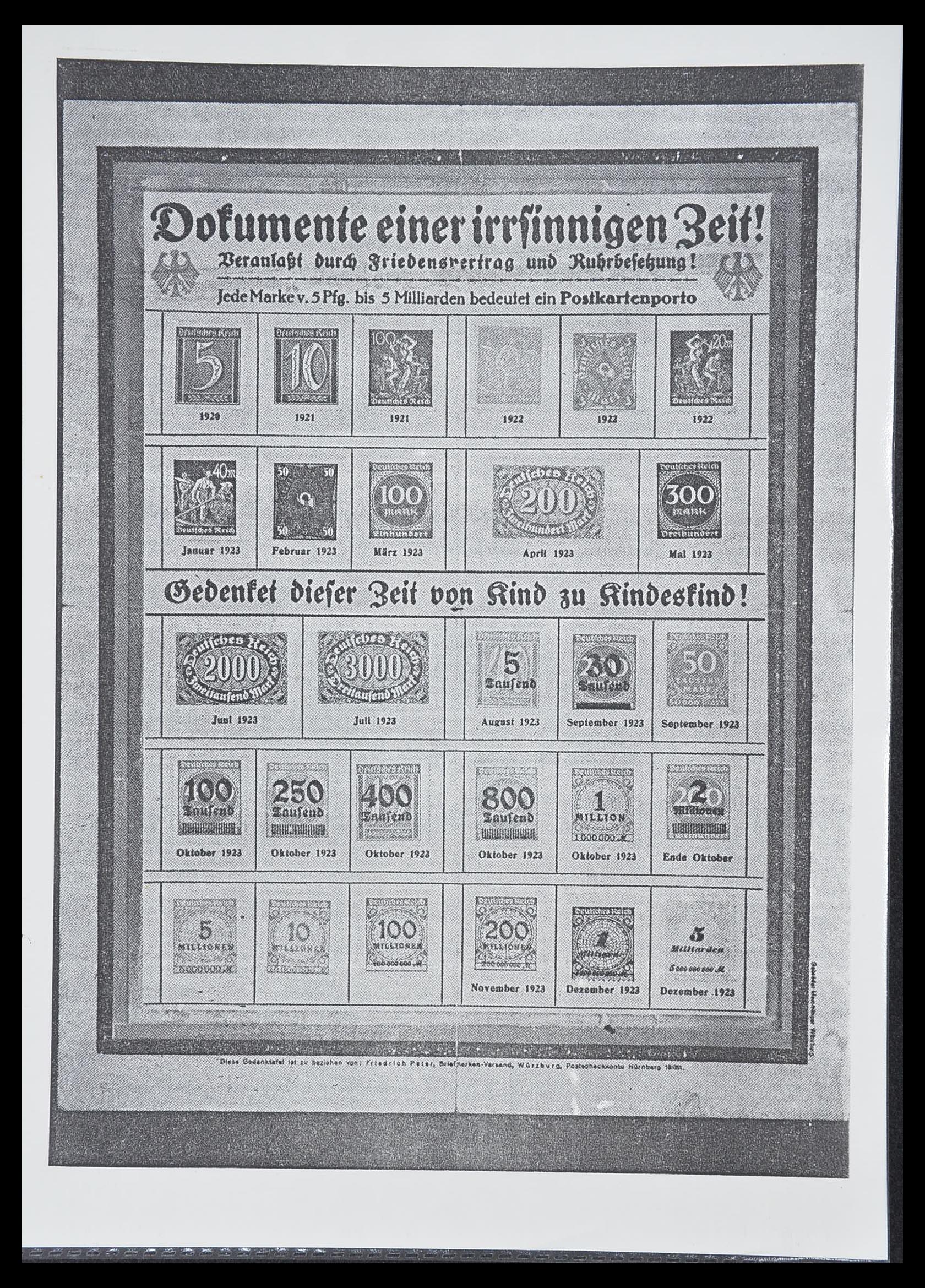 33770 0076 - Postzegelverzameling 33770 Duitsland brieven 1933-1949.