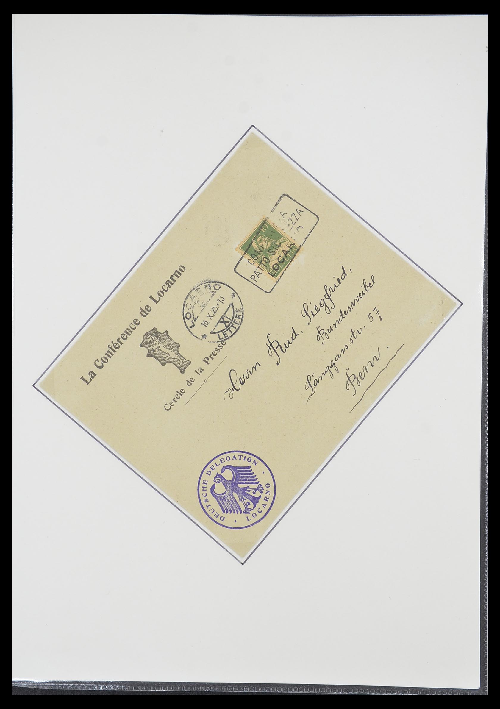 33770 0085 - Postzegelverzameling 33770 Duitsland brieven 1933-1949.