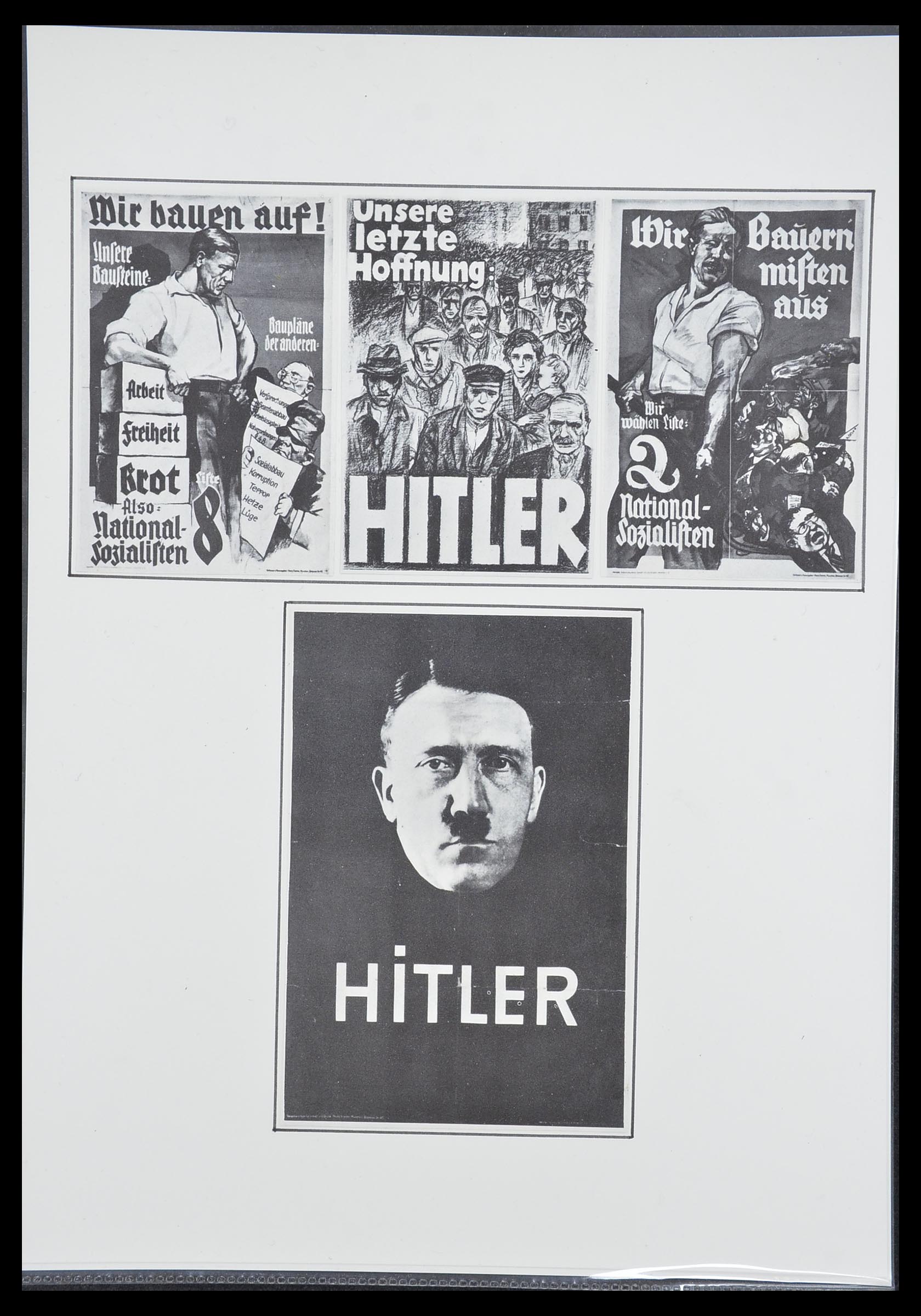 33770 0089 - Postzegelverzameling 33770 Duitsland brieven 1933-1949.