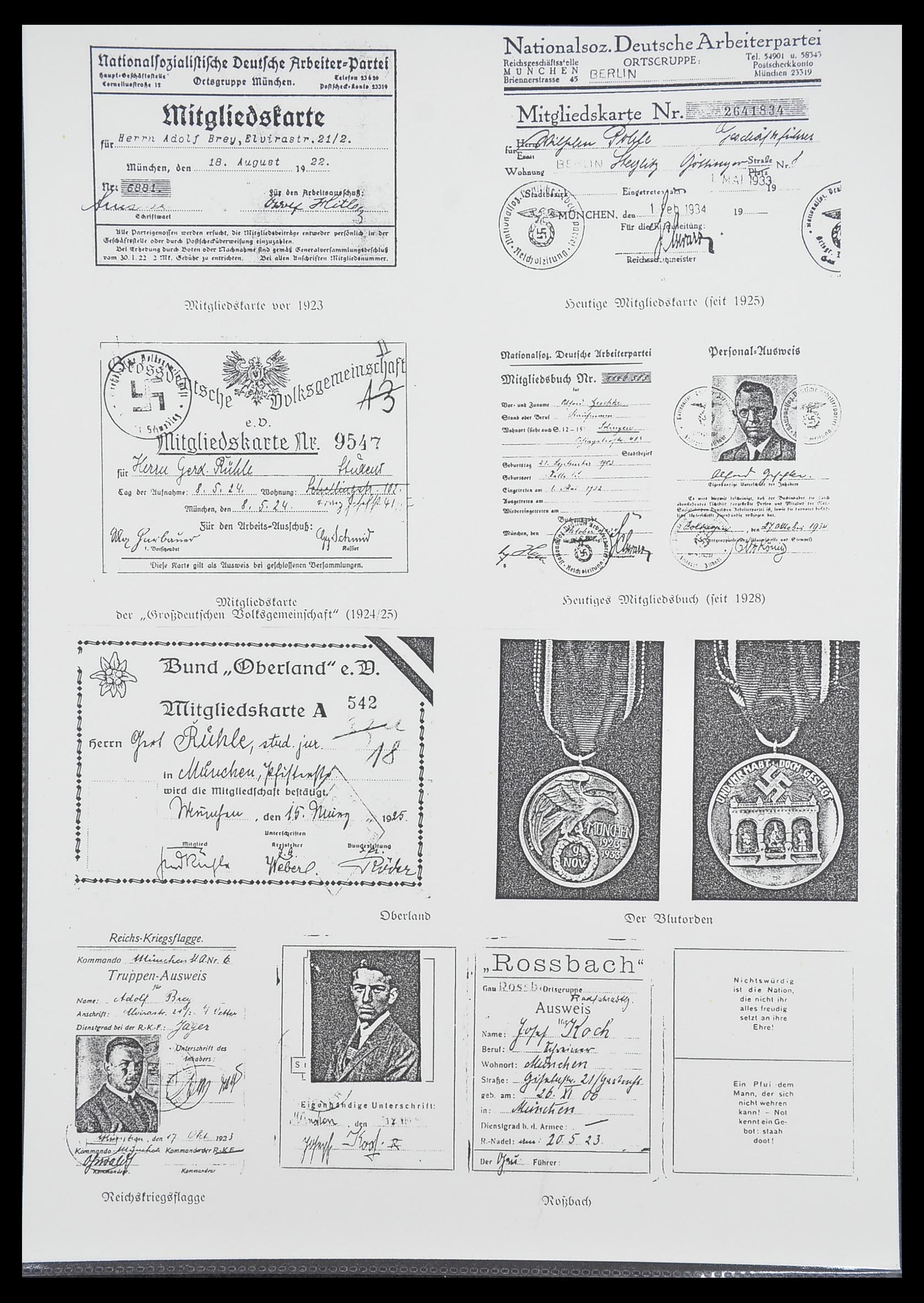 33770 0093 - Postzegelverzameling 33770 Duitsland brieven 1933-1949.