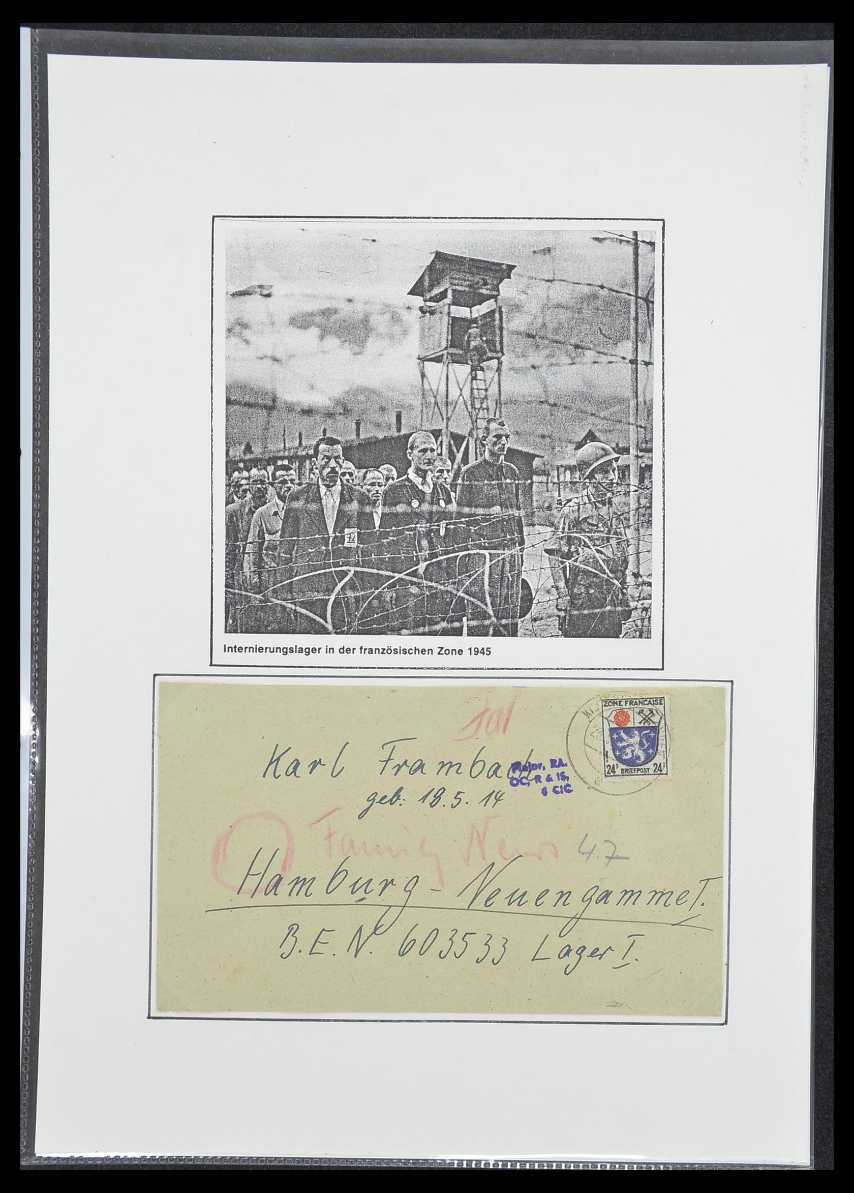 33770 2078 - Postzegelverzameling 33770 Duitsland brieven 1933-1949.