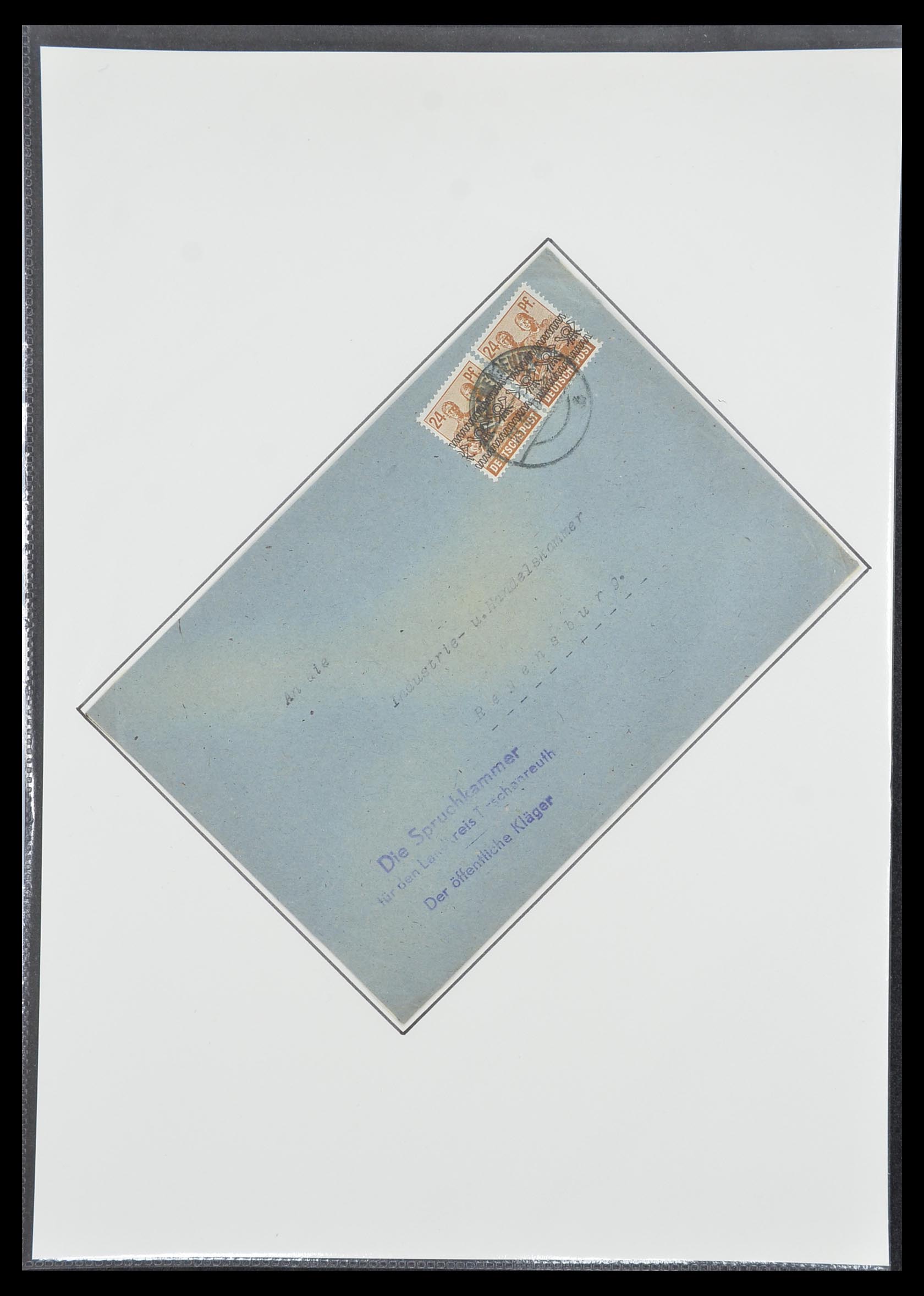 33770 2092 - Postzegelverzameling 33770 Duitsland brieven 1933-1949.
