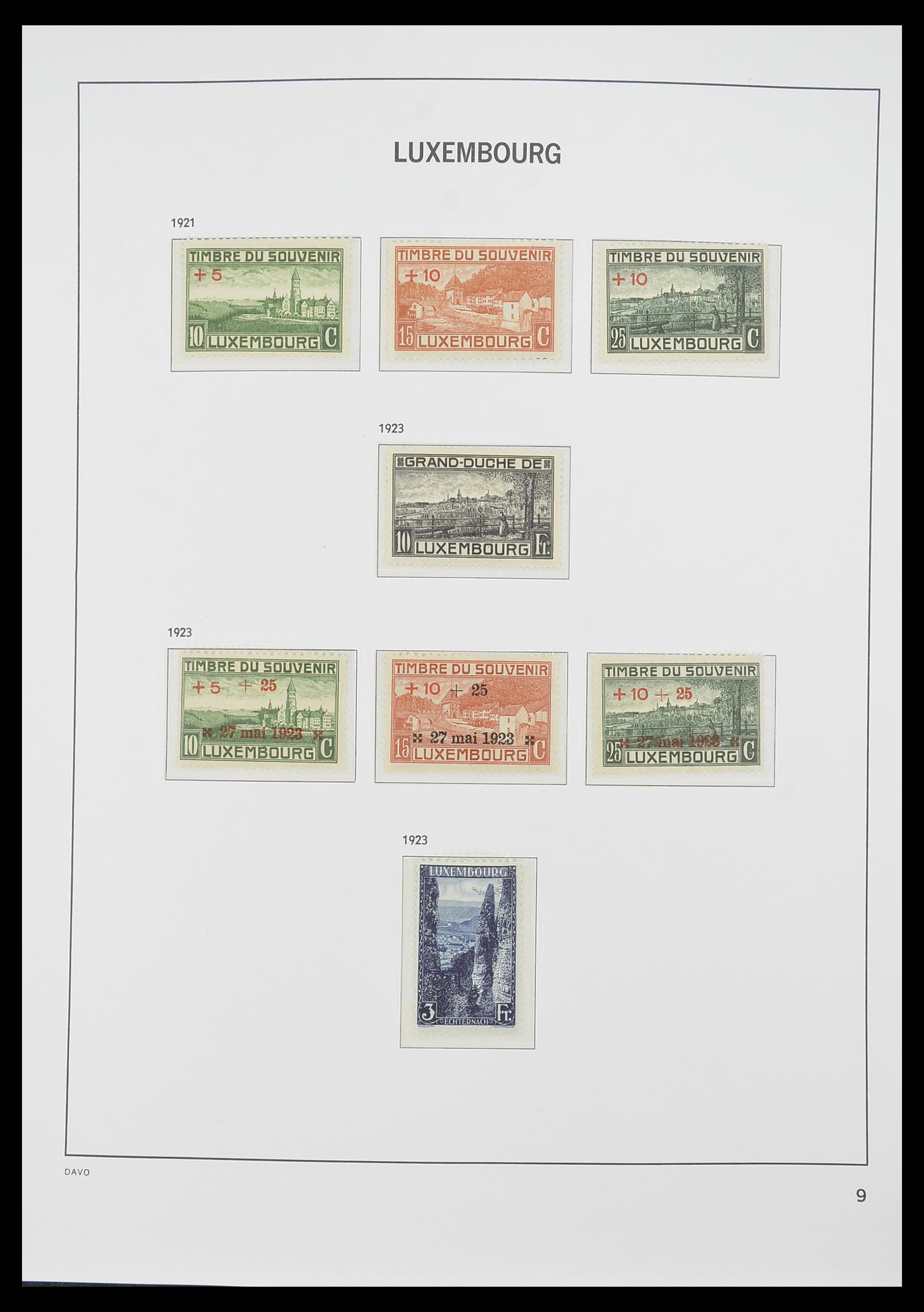 33774 010 - Stamp collection 33774 Luxembourg 1852-2018!
