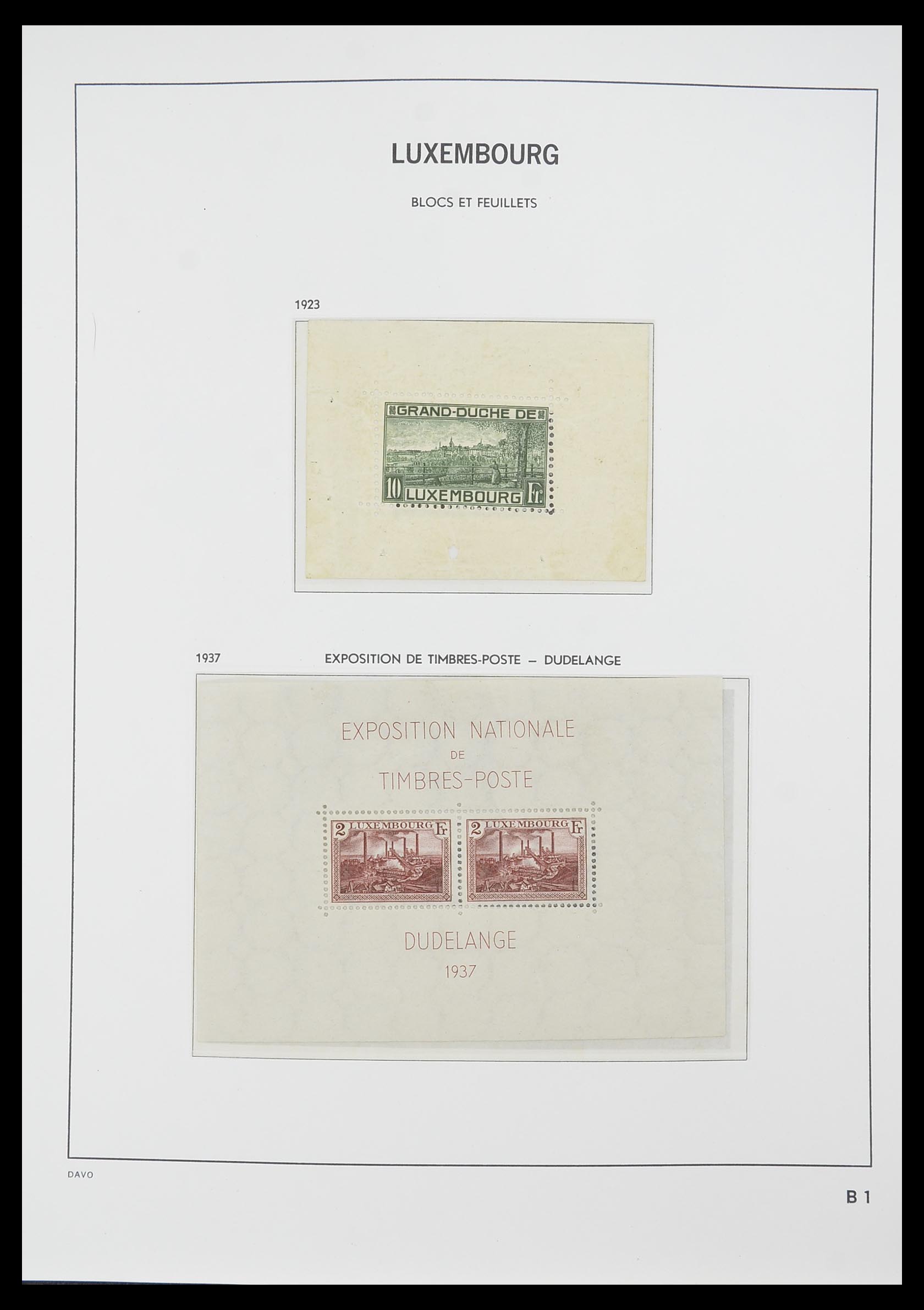 33774 011 - Stamp collection 33774 Luxembourg 1852-2018!