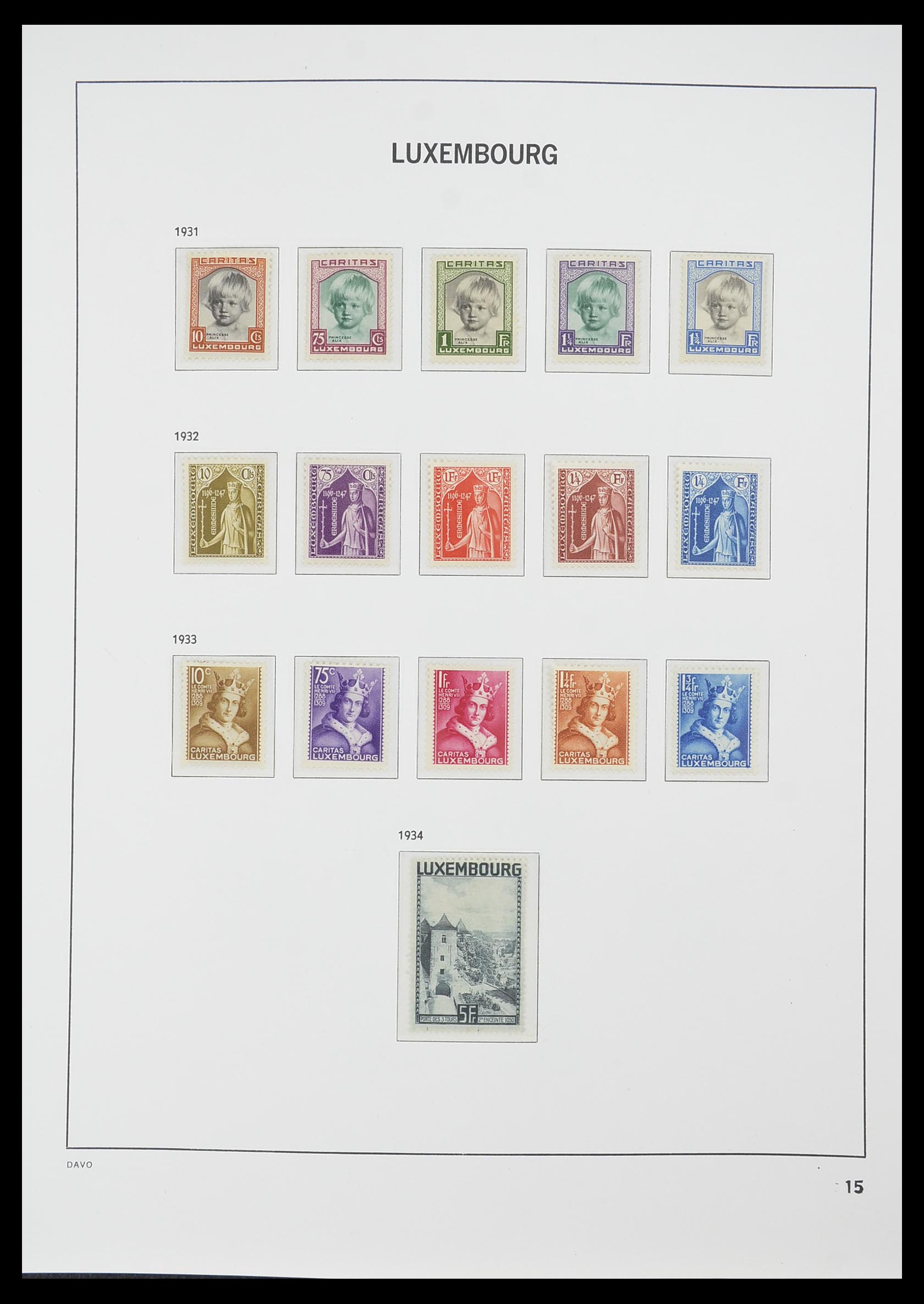 33774 017 - Postzegelverzameling 33774 Luxemburg 1852-2018!