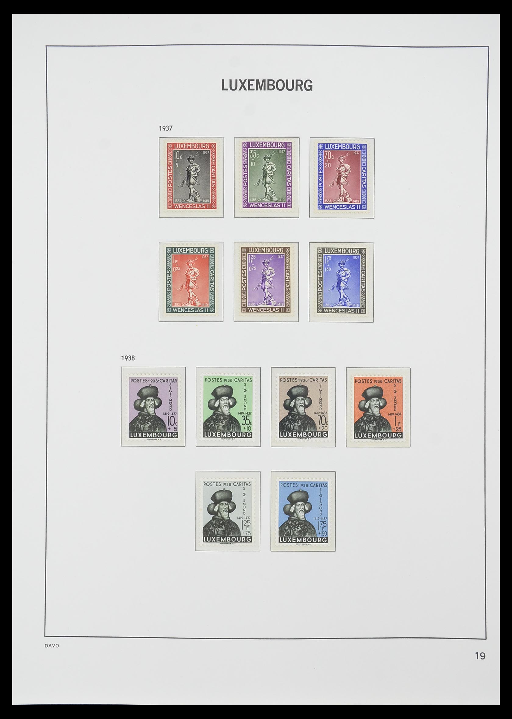 33774 021 - Postzegelverzameling 33774 Luxemburg 1852-2018!