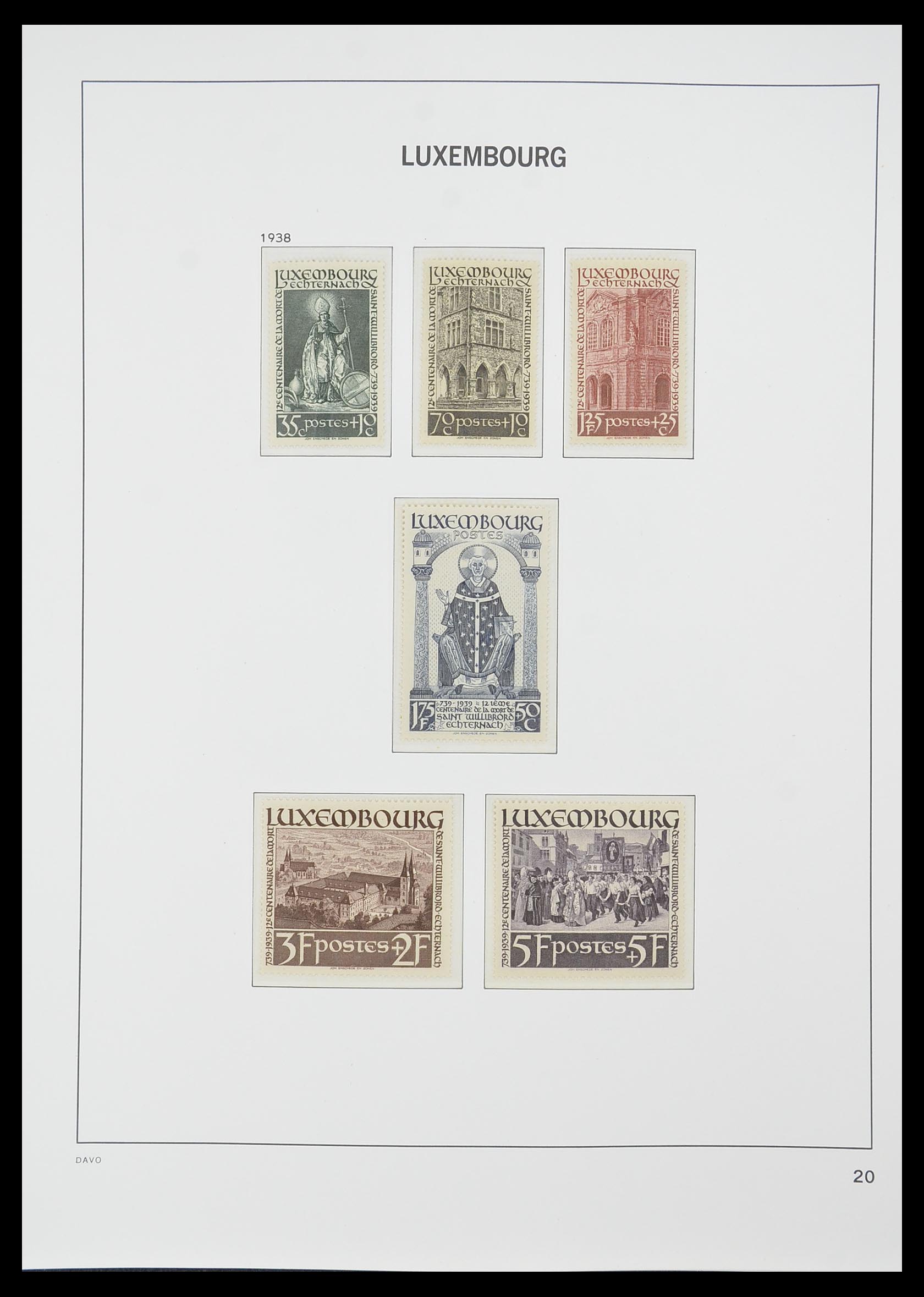 33774 022 - Stamp collection 33774 Luxembourg 1852-2018!