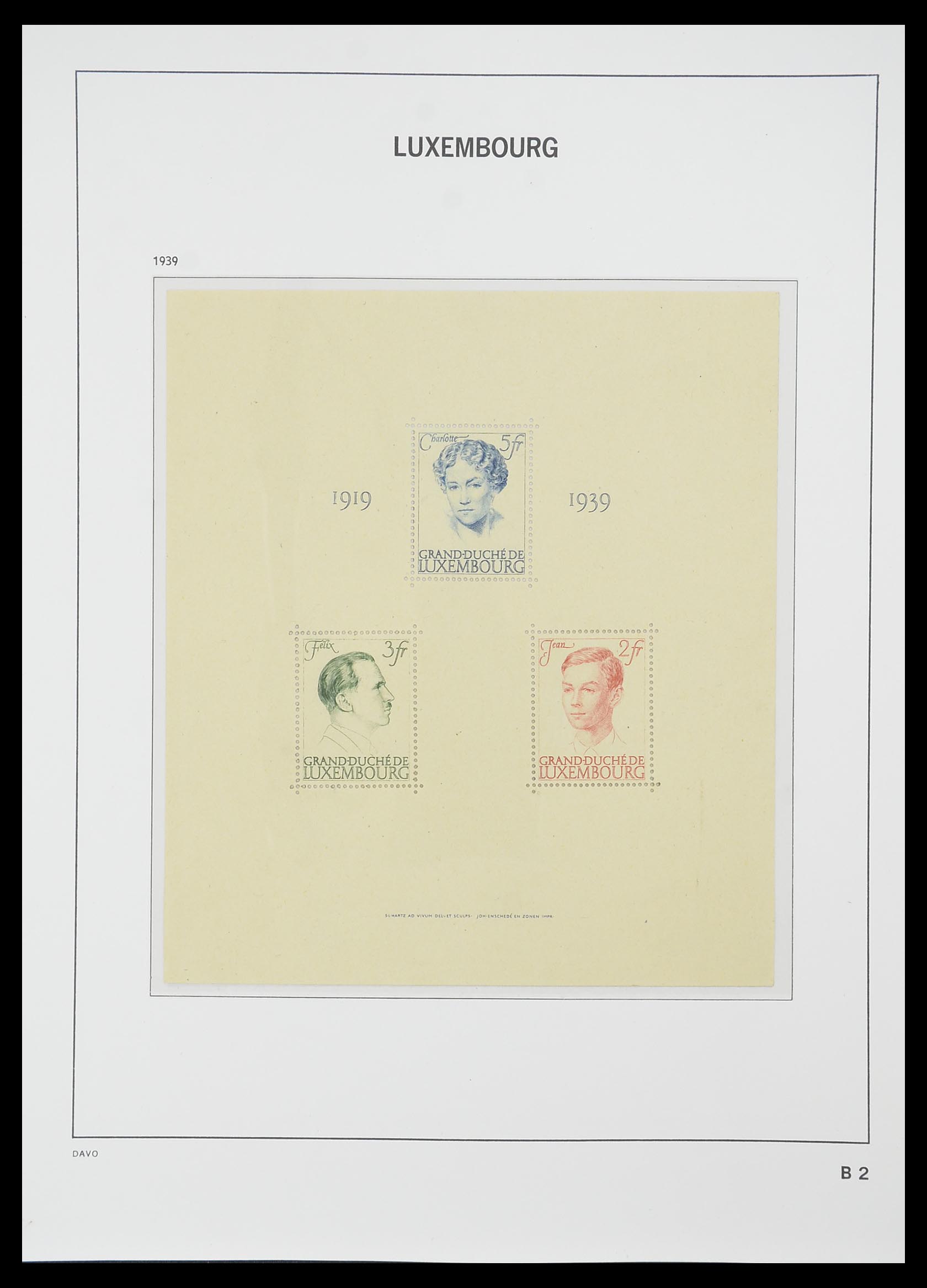 33774 025 - Postzegelverzameling 33774 Luxemburg 1852-2018!