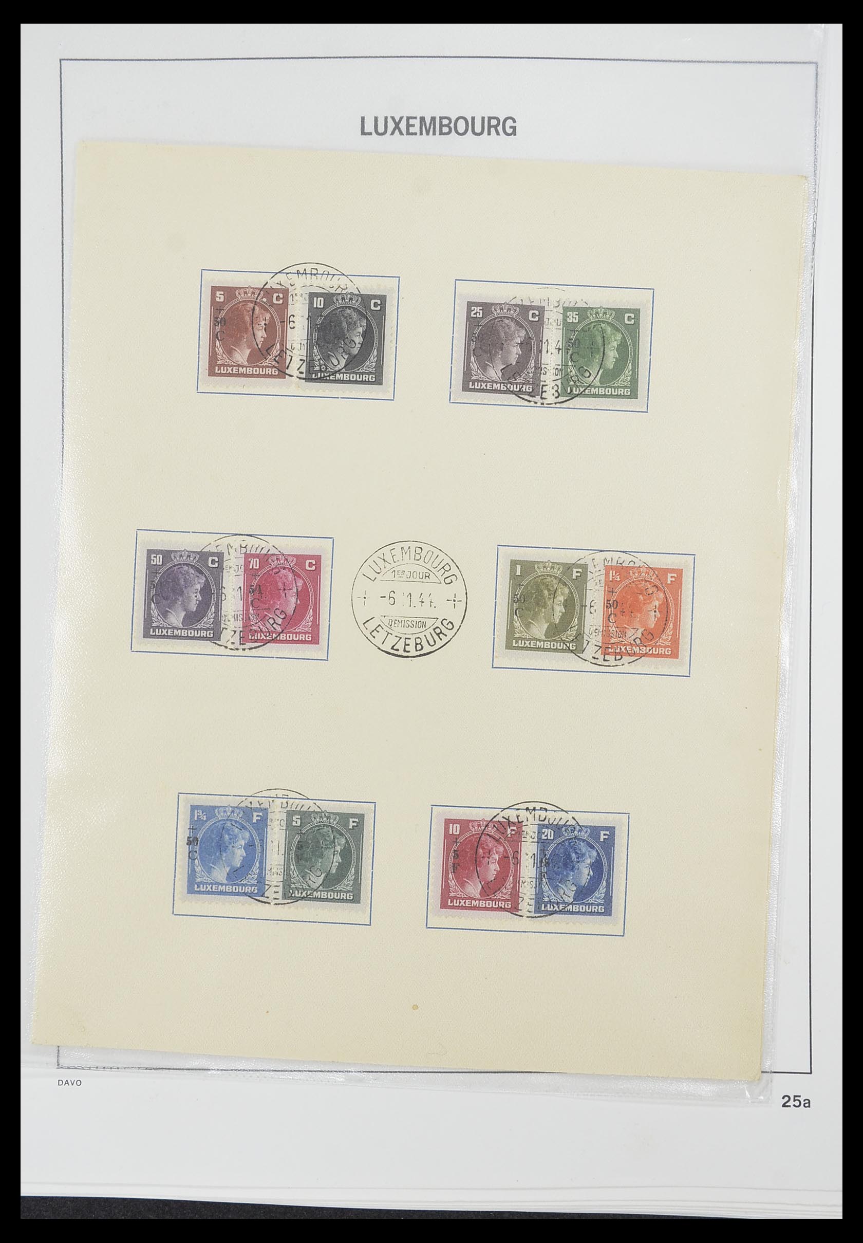 33774 031 - Postzegelverzameling 33774 Luxemburg 1852-2018!
