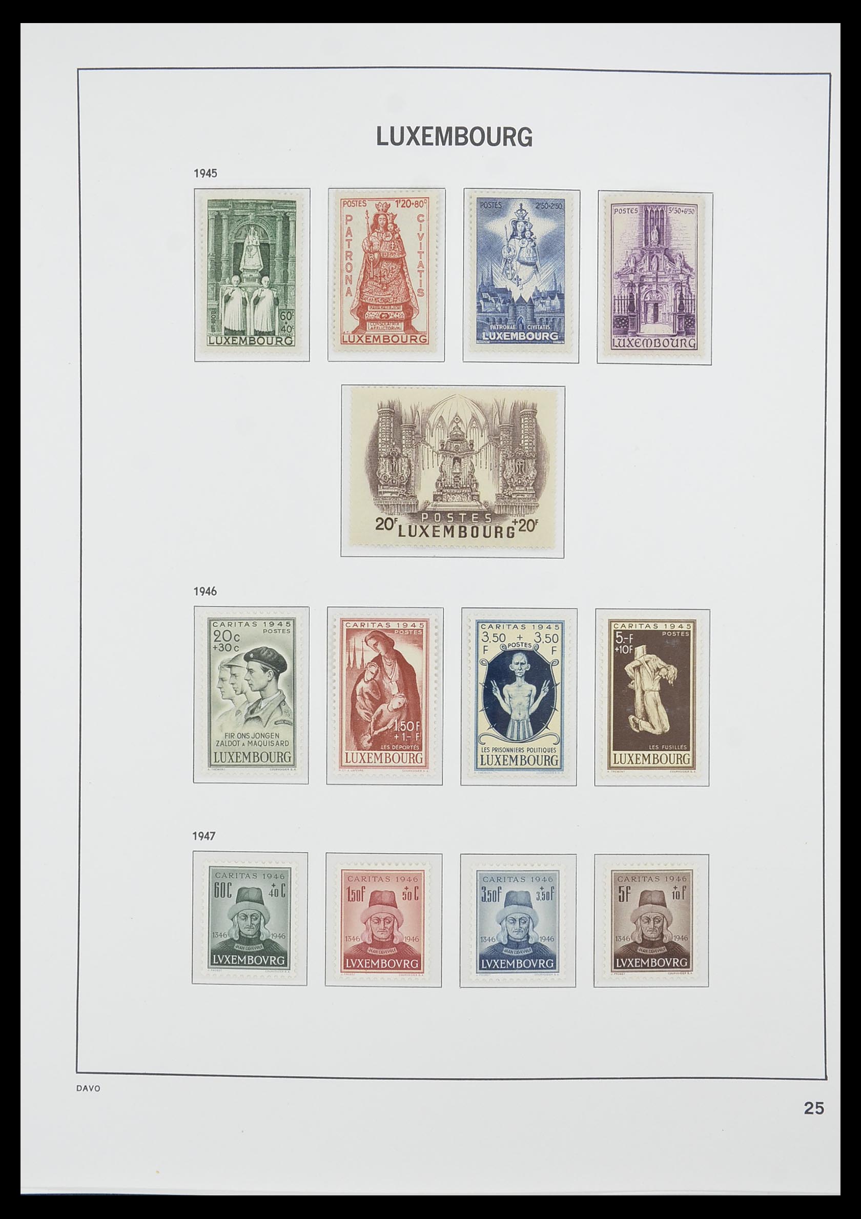33774 034 - Stamp collection 33774 Luxembourg 1852-2018!