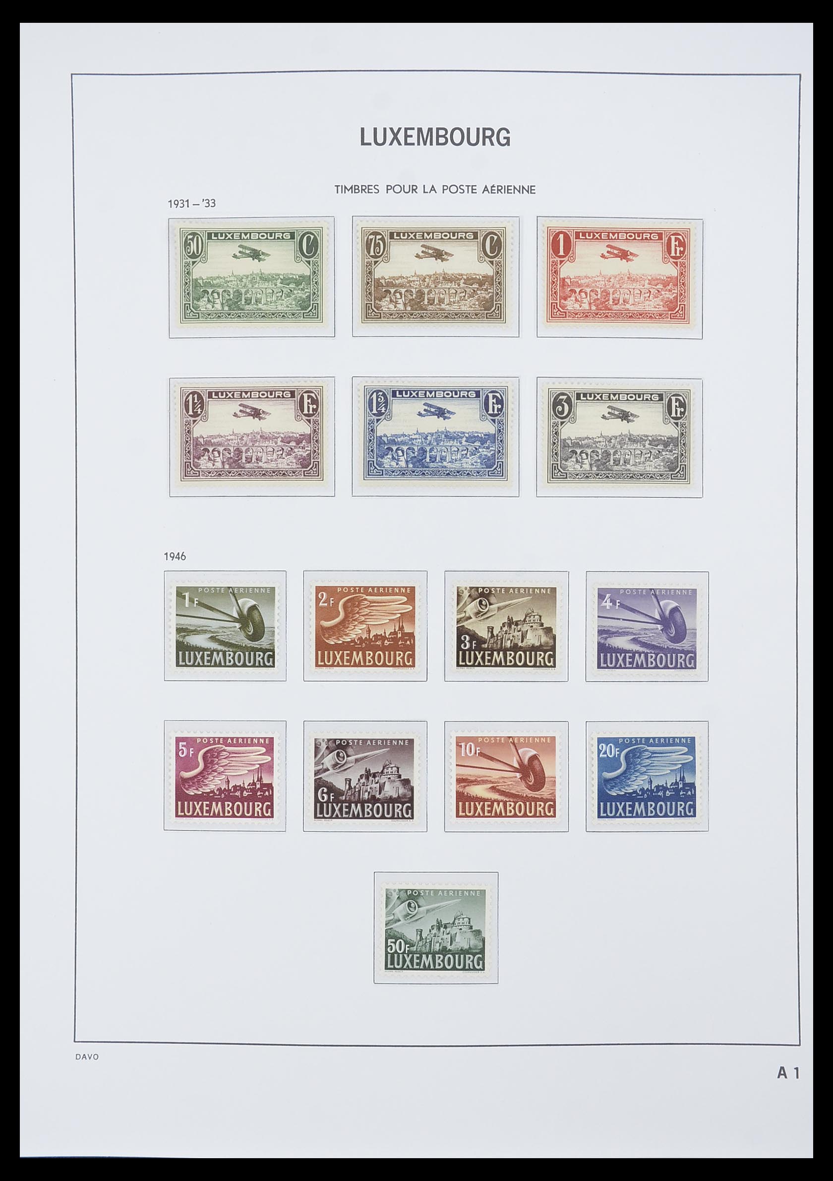 33774 036 - Postzegelverzameling 33774 Luxemburg 1852-2018!