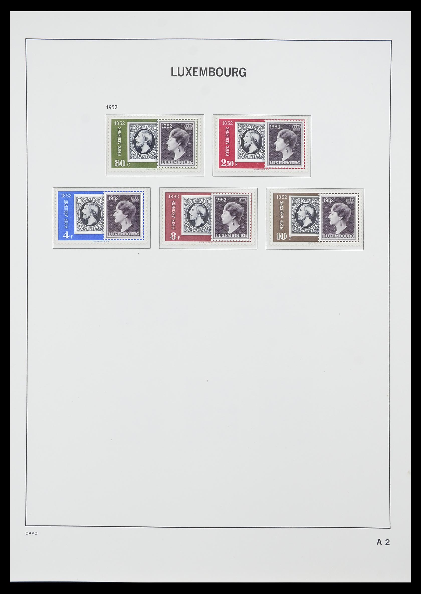 33774 044 - Postzegelverzameling 33774 Luxemburg 1852-2018!