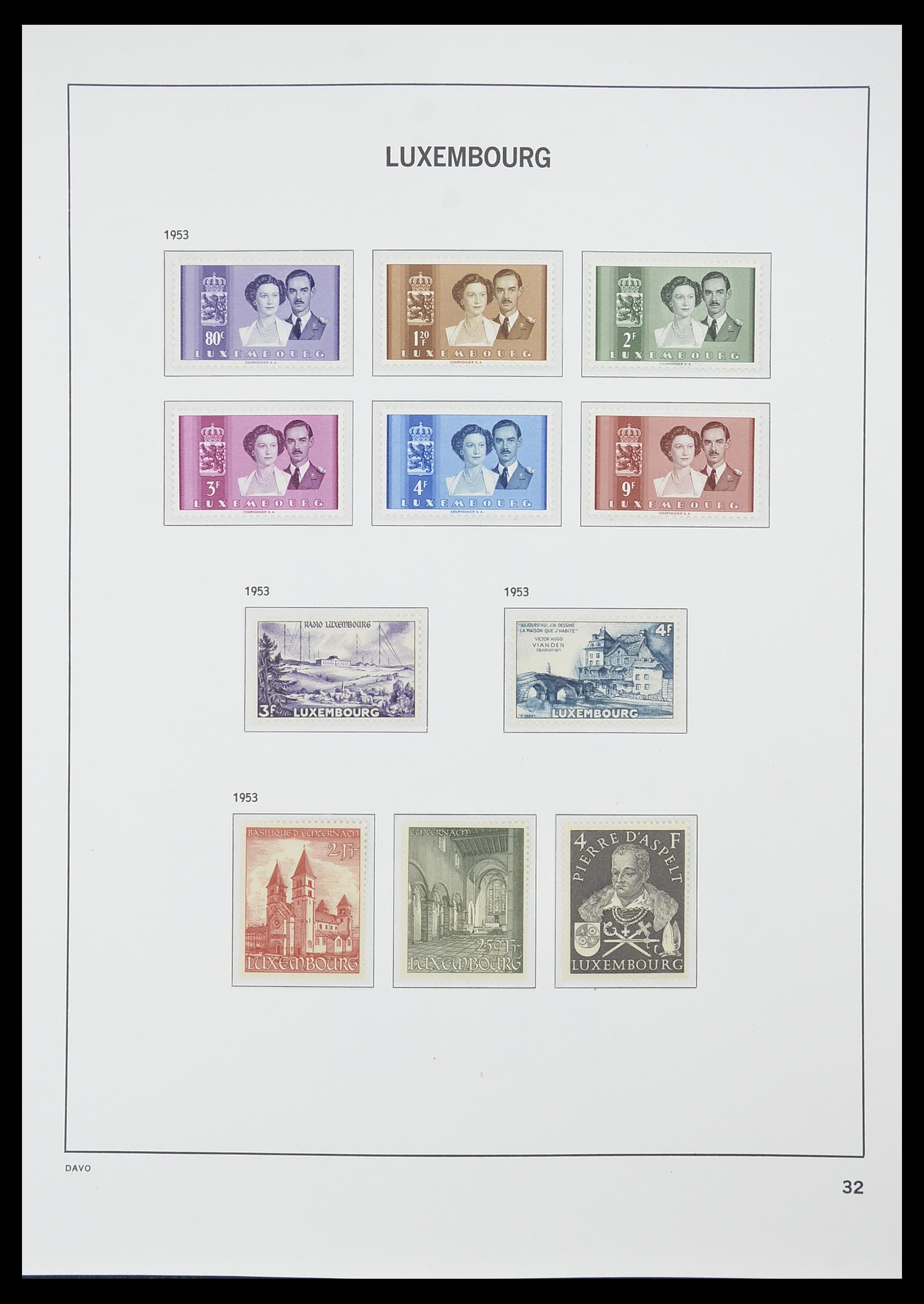 33774 045 - Stamp collection 33774 Luxembourg 1852-2018!