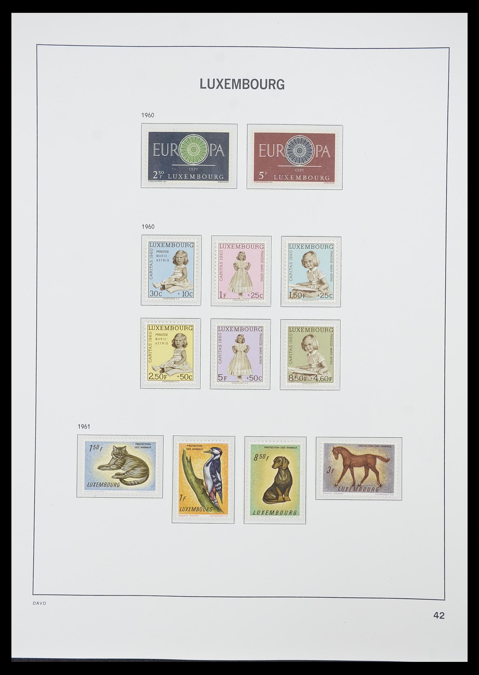 33774 055 - Postzegelverzameling 33774 Luxemburg 1852-2018!