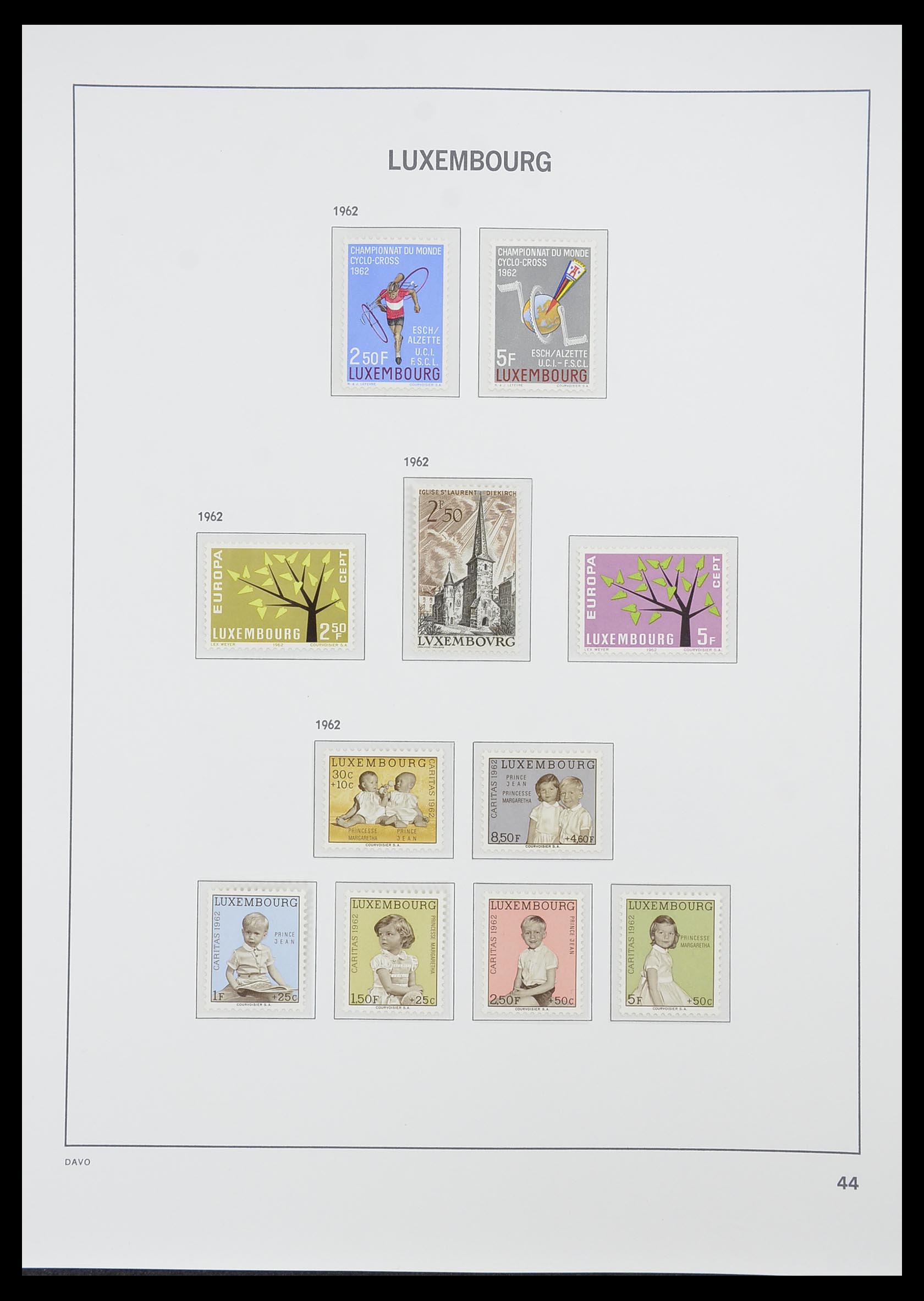 33774 057 - Stamp collection 33774 Luxembourg 1852-2018!