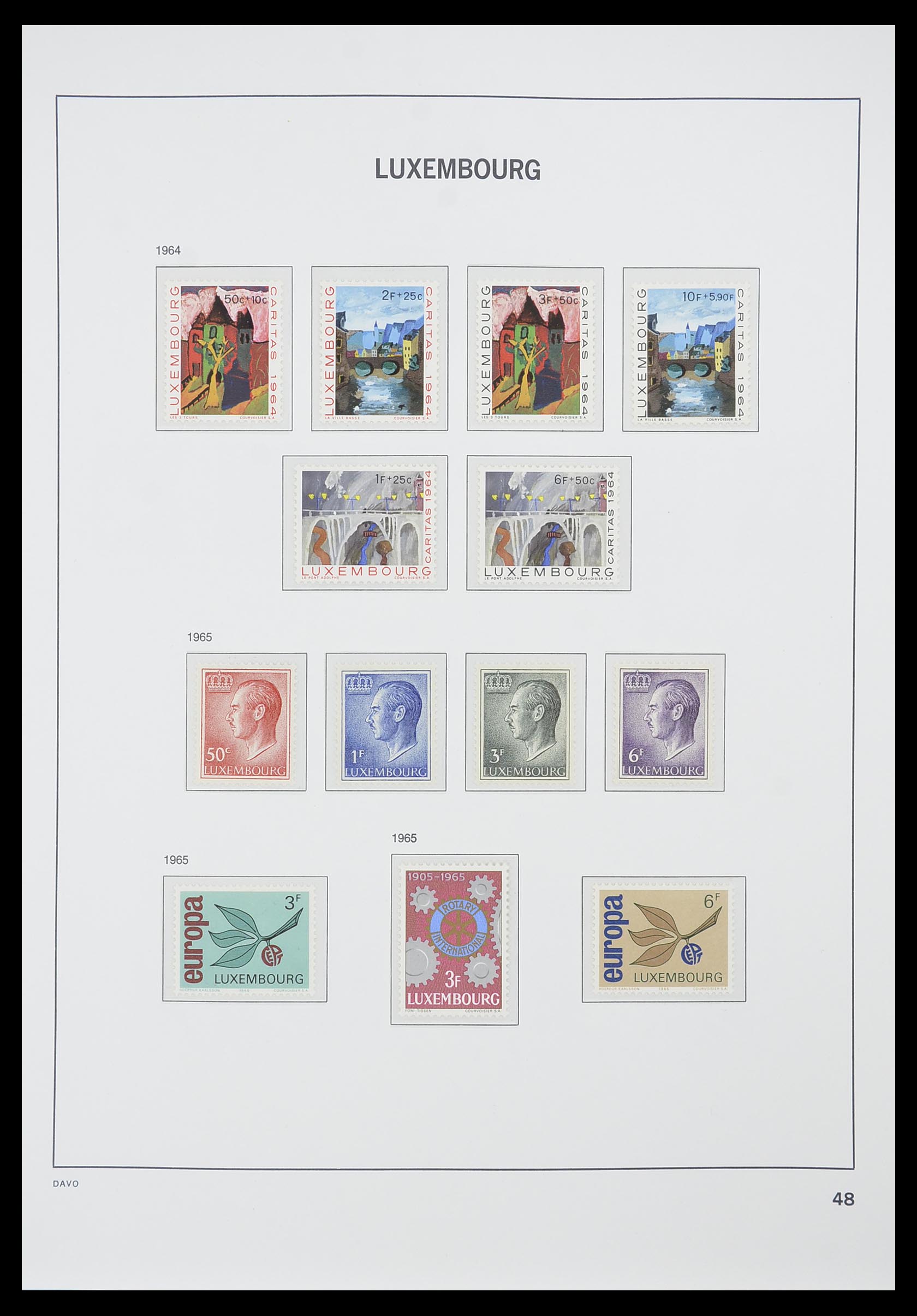 33774 061 - Postzegelverzameling 33774 Luxemburg 1852-2018!