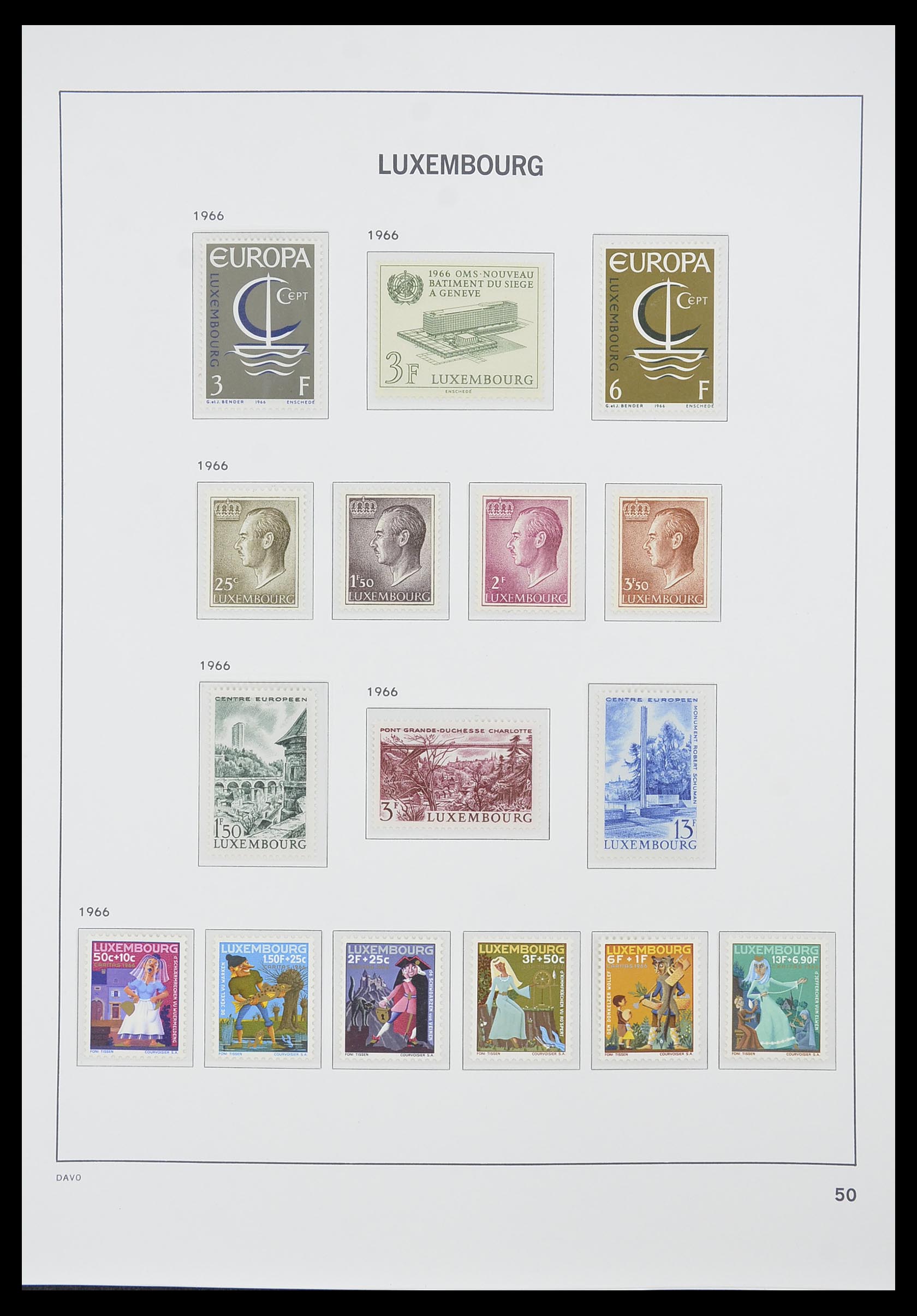 33774 063 - Postzegelverzameling 33774 Luxemburg 1852-2018!