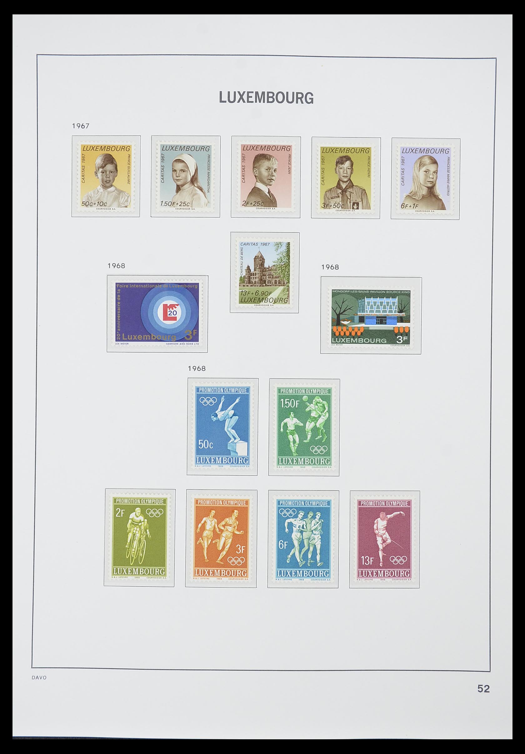 33774 065 - Postzegelverzameling 33774 Luxemburg 1852-2018!