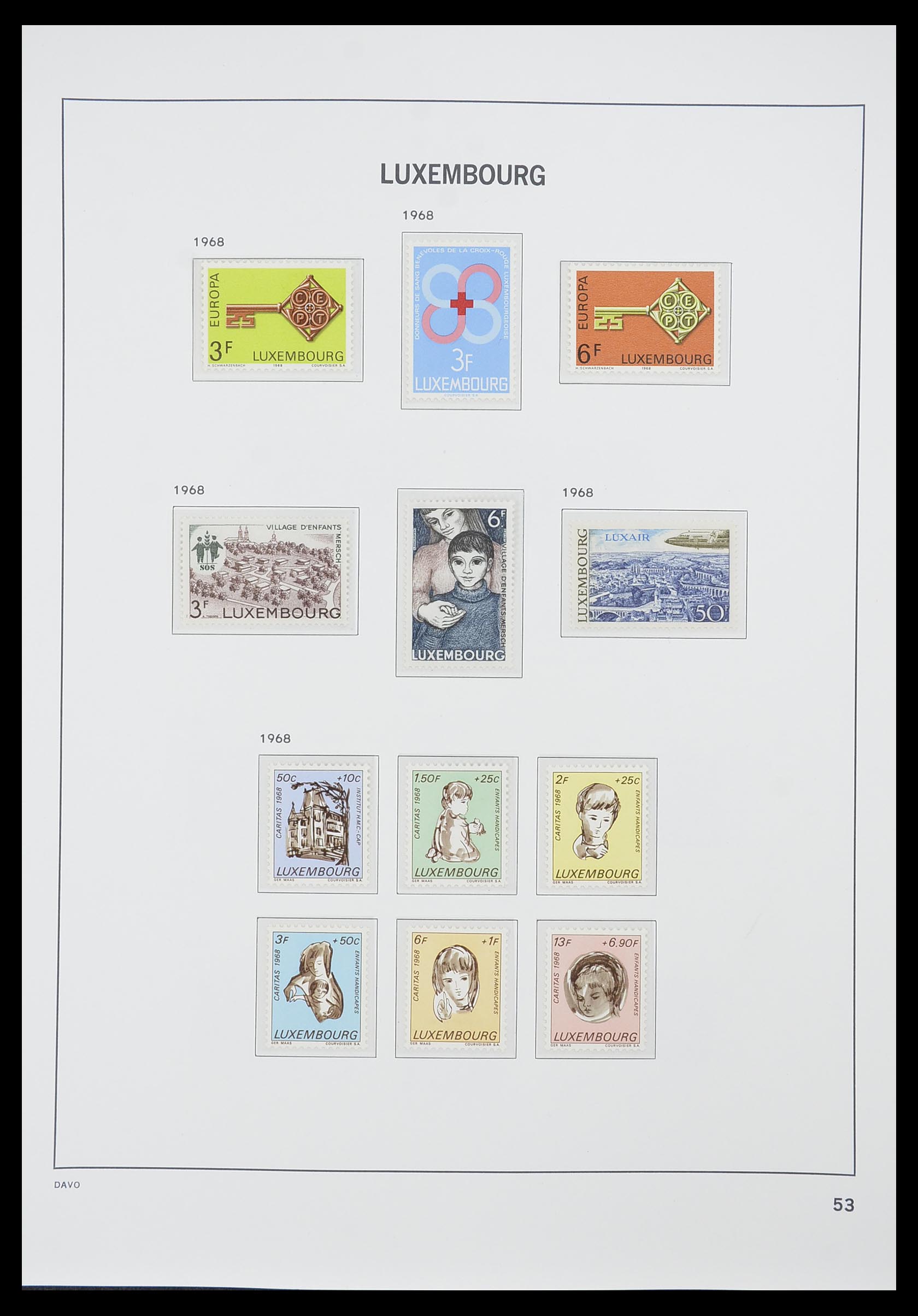 33774 066 - Postzegelverzameling 33774 Luxemburg 1852-2018!