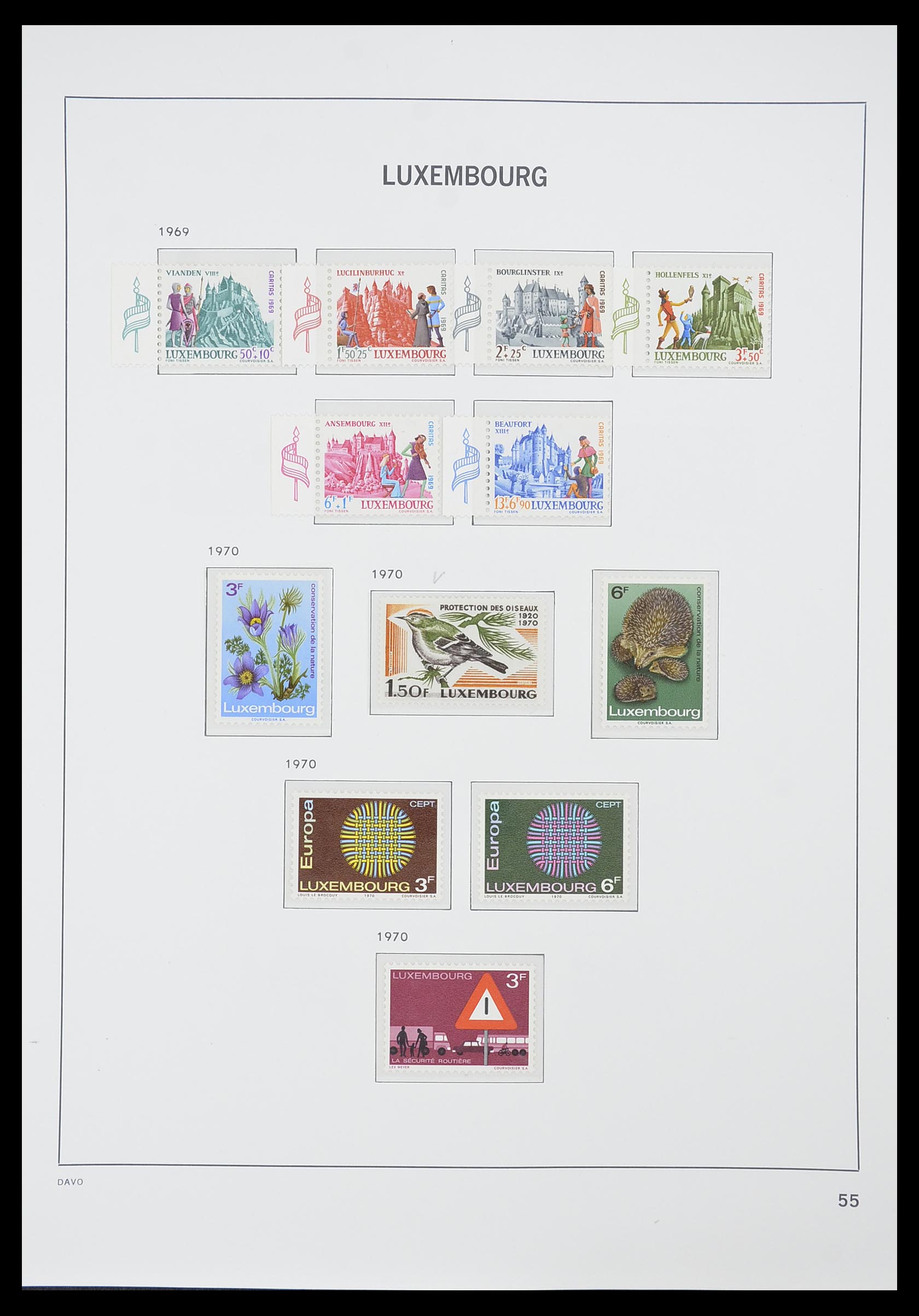 33774 068 - Postzegelverzameling 33774 Luxemburg 1852-2018!