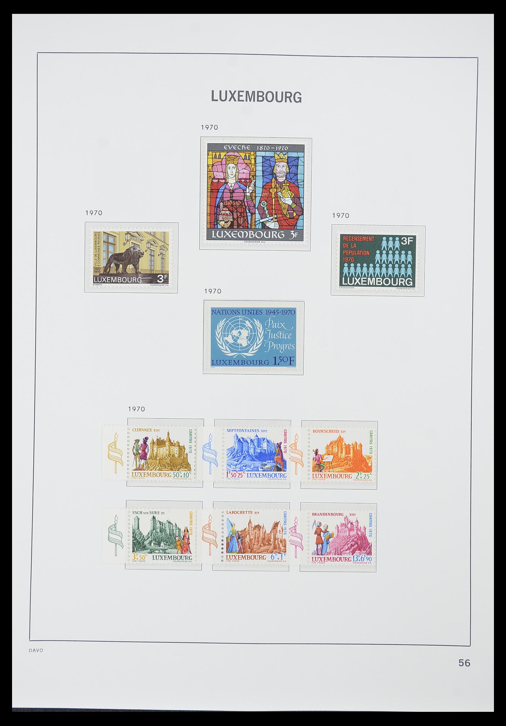 33774 069 - Postzegelverzameling 33774 Luxemburg 1852-2018!