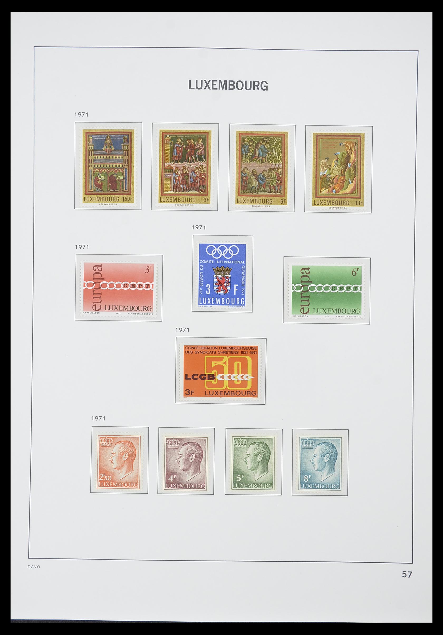 33774 070 - Postzegelverzameling 33774 Luxemburg 1852-2018!