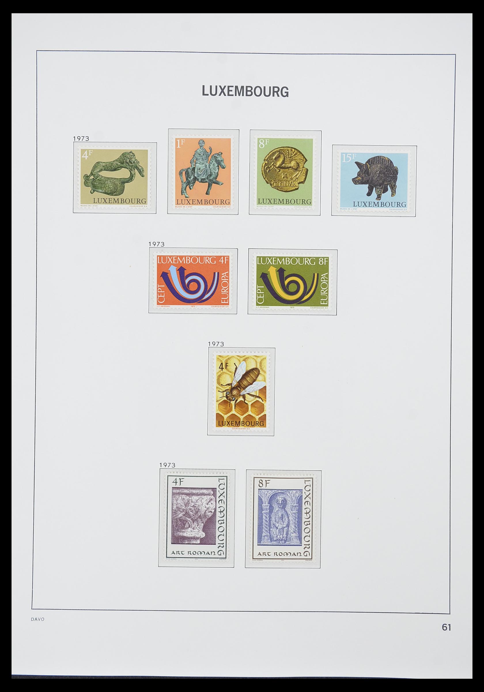 33774 074 - Postzegelverzameling 33774 Luxemburg 1852-2018!