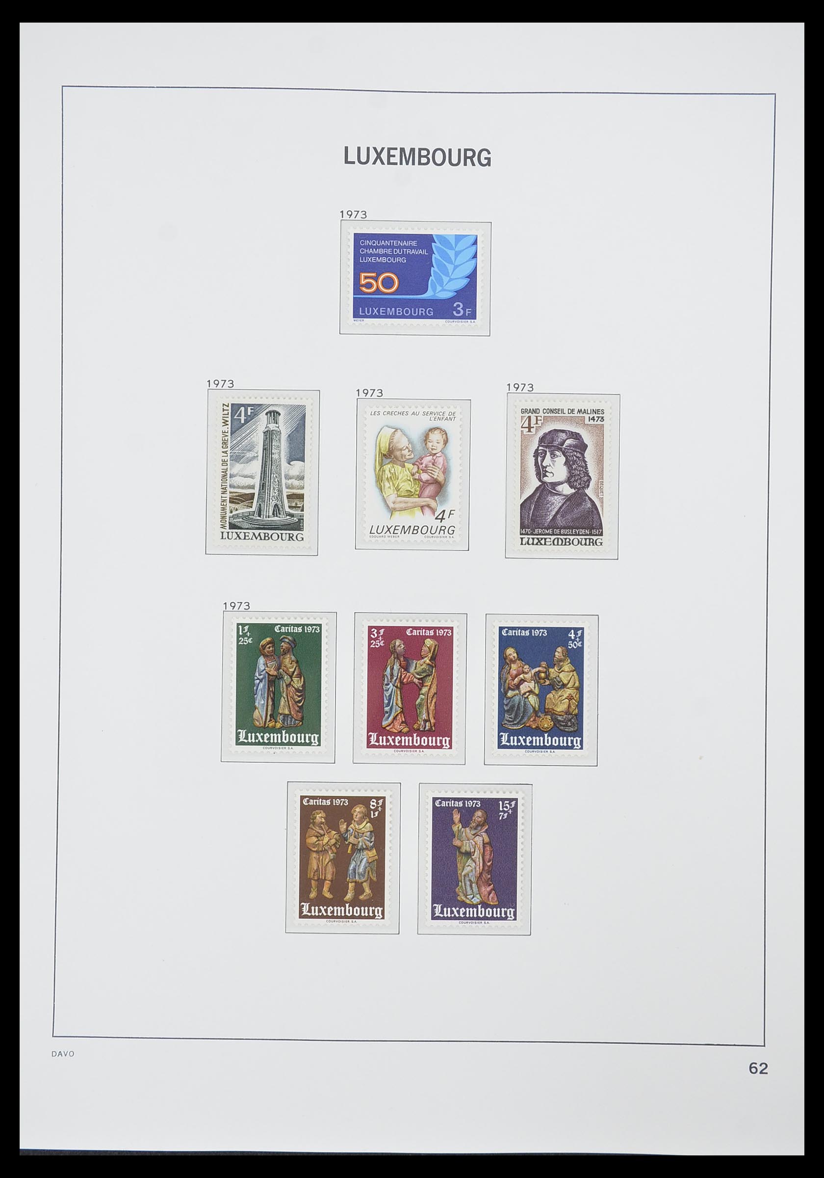 33774 075 - Postzegelverzameling 33774 Luxemburg 1852-2018!