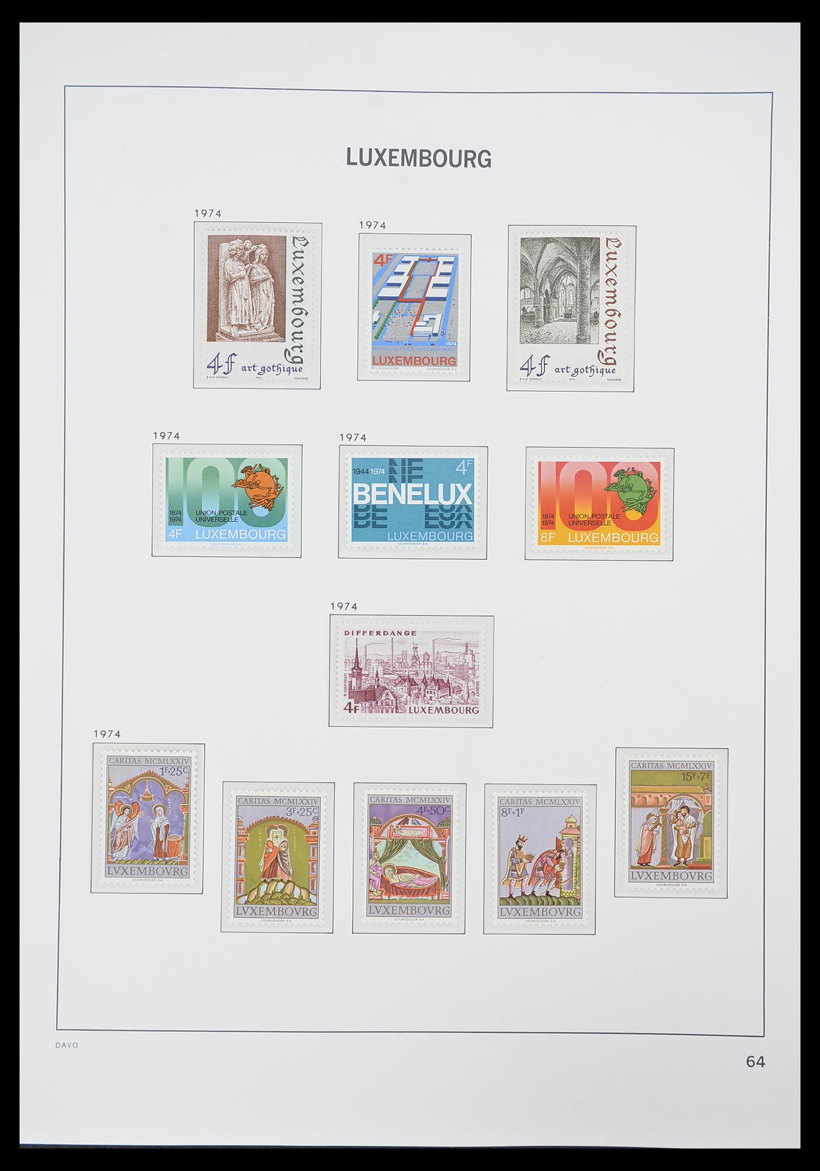 33774 077 - Postzegelverzameling 33774 Luxemburg 1852-2018!