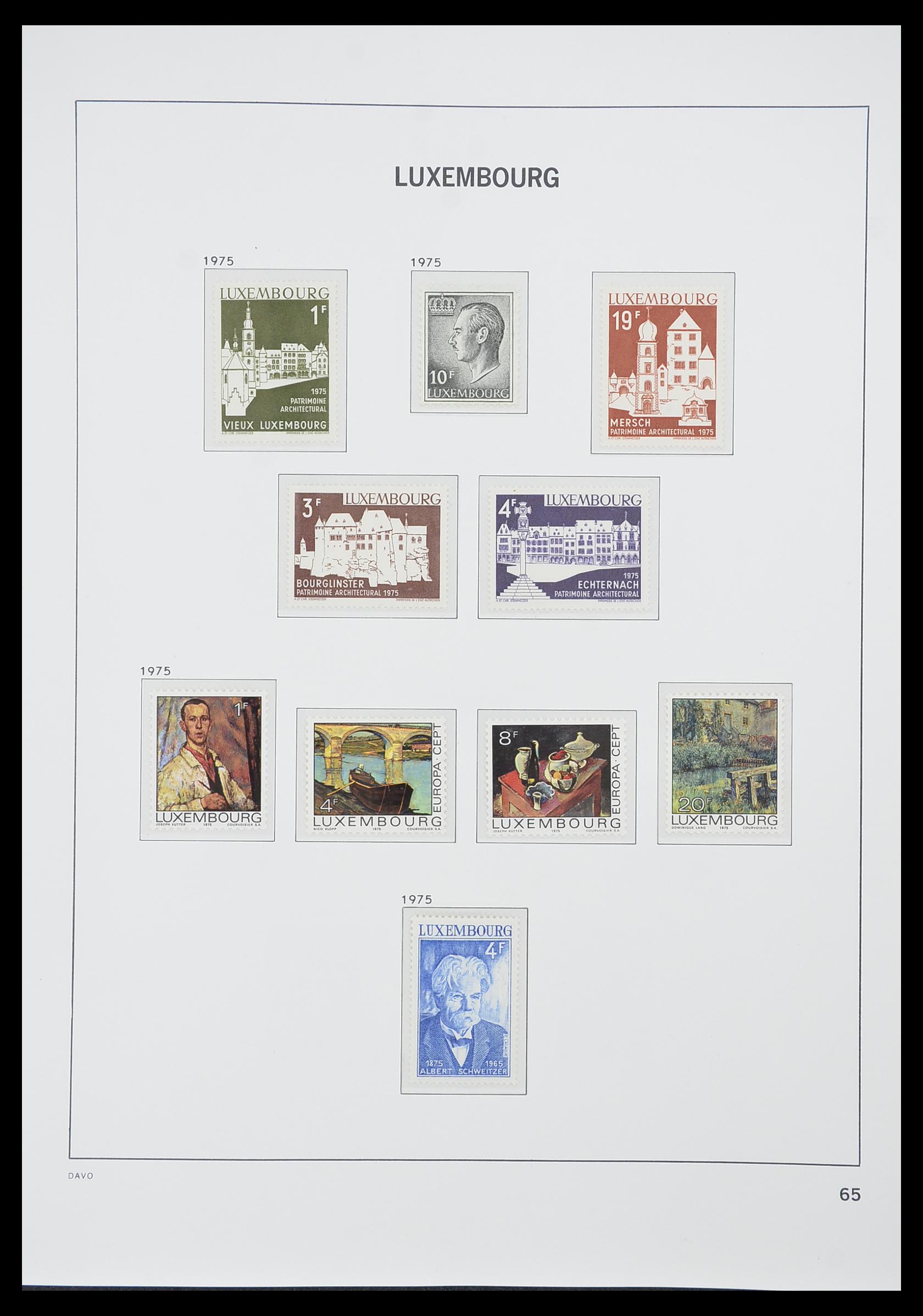 33774 079 - Postzegelverzameling 33774 Luxemburg 1852-2018!